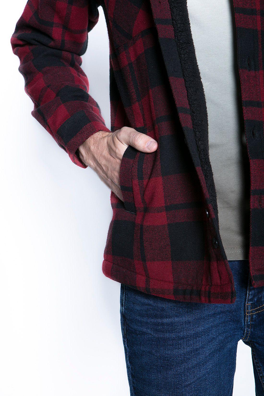 Chaqueta Lenadora Fj Burgundy-4