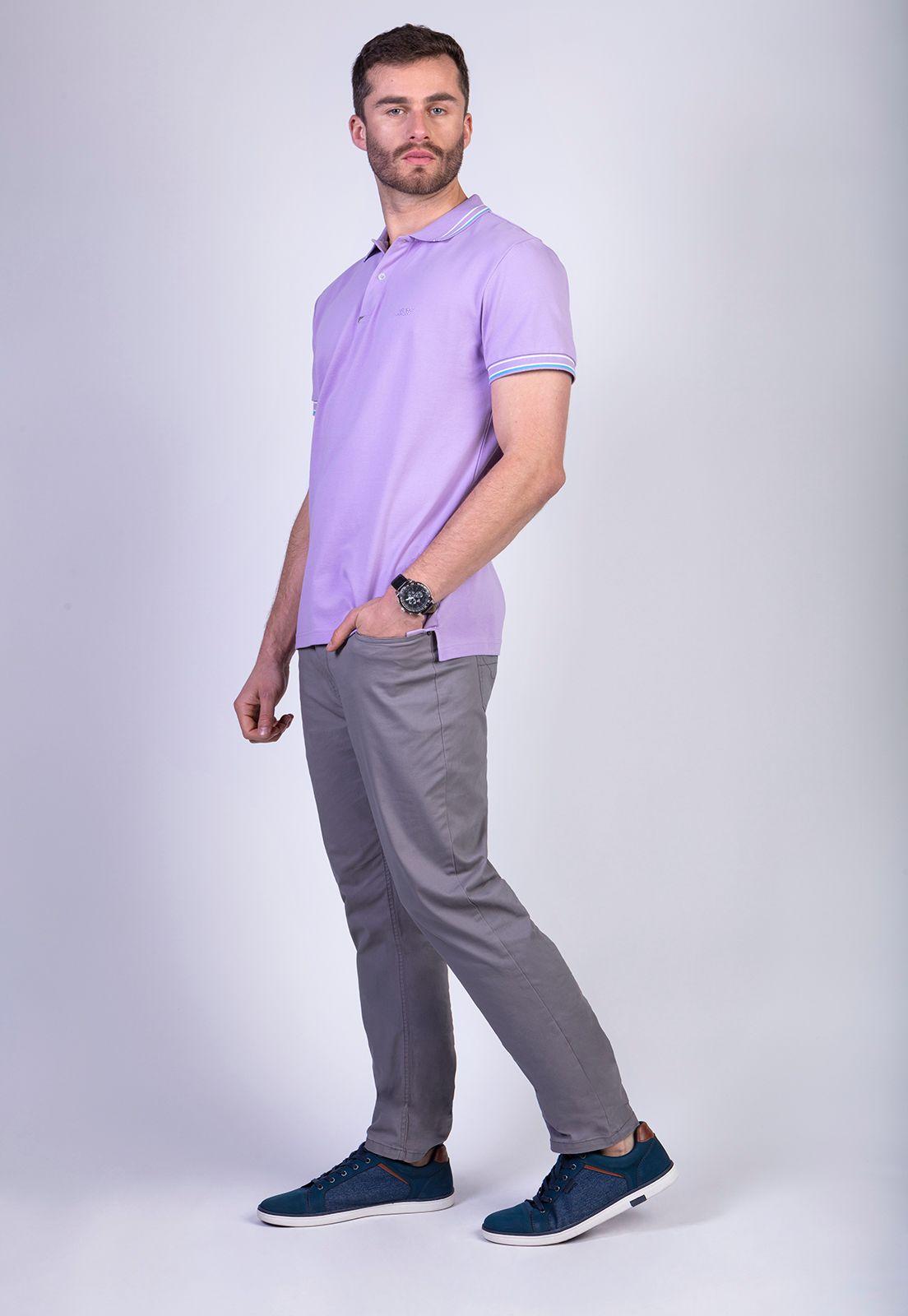 POLERA OXFORD LAVENDER-2