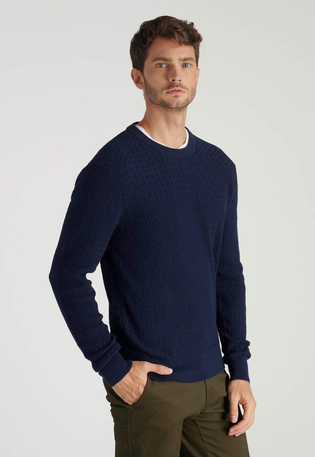 Sweater Leon Heritage Navy-0