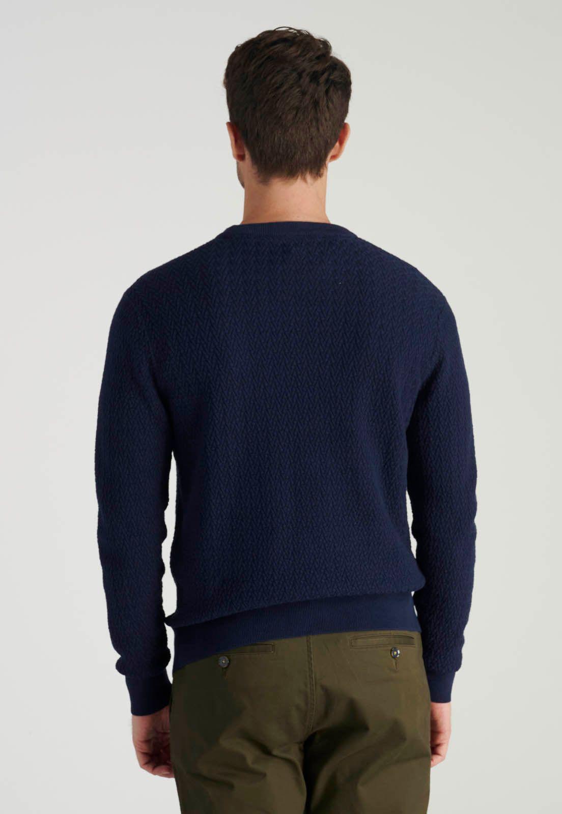 Sweater Leon Heritage Navy-3