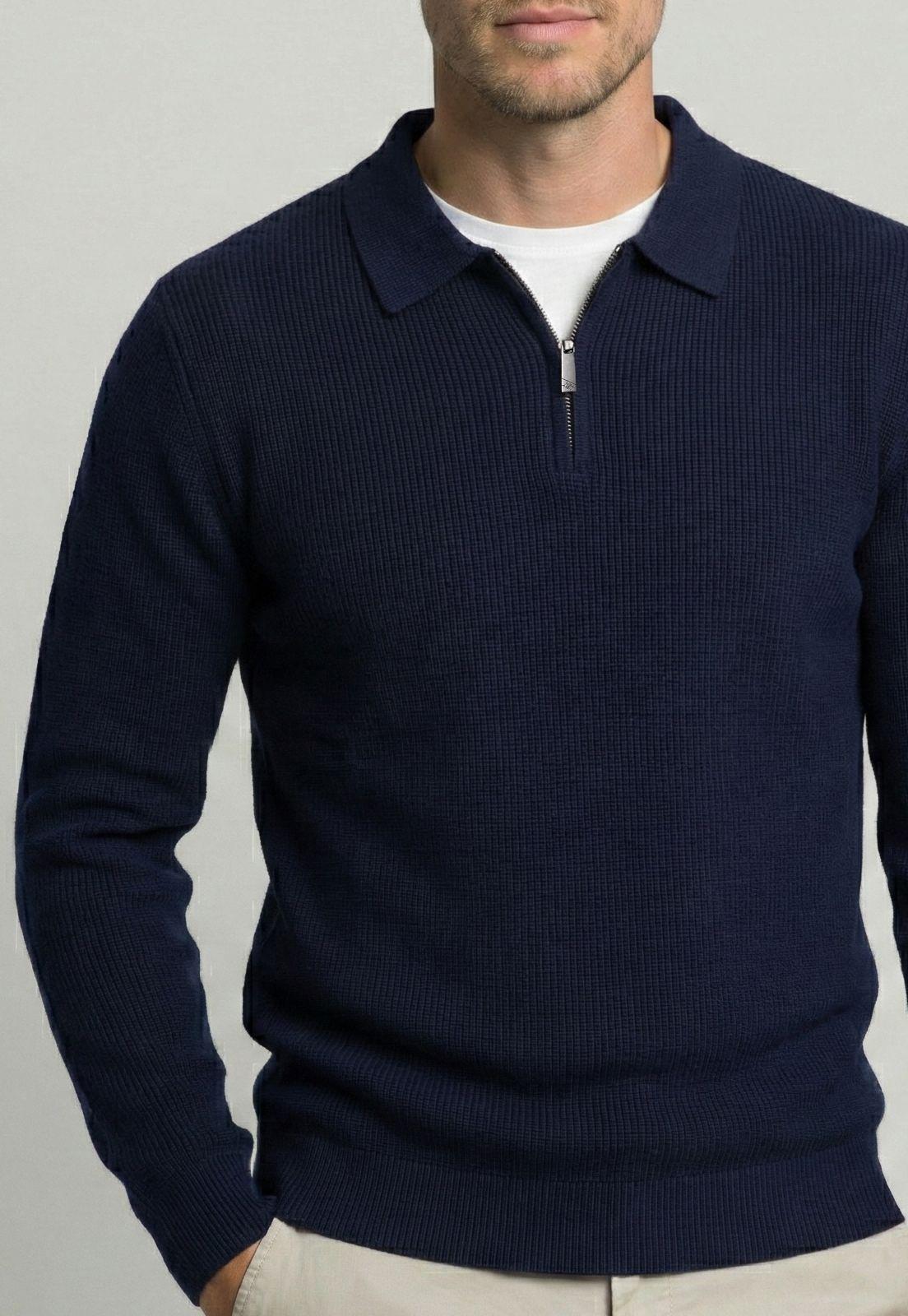 Sweater Regular London Navy-2