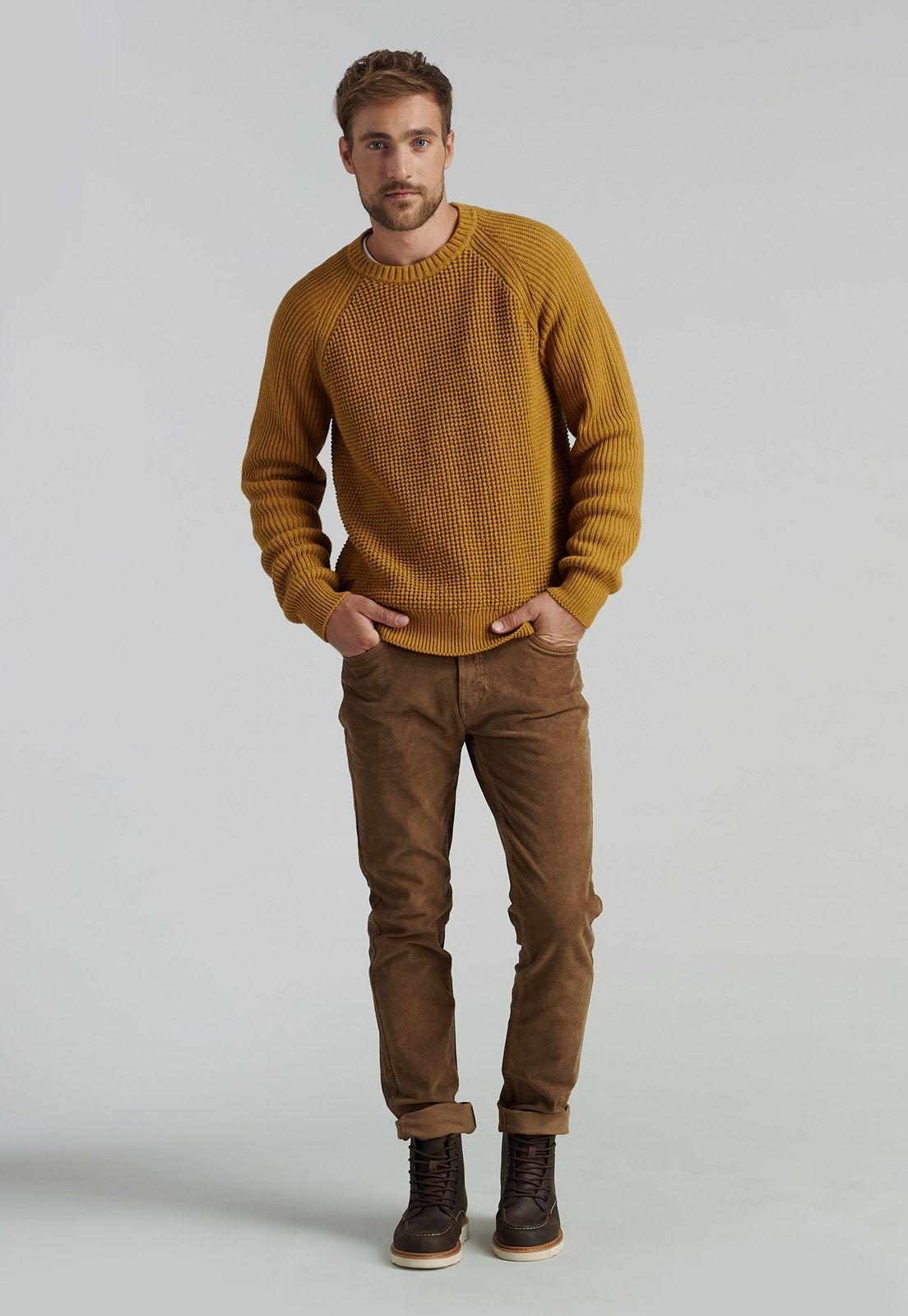 Sweater Austin Fjs Mustard-1