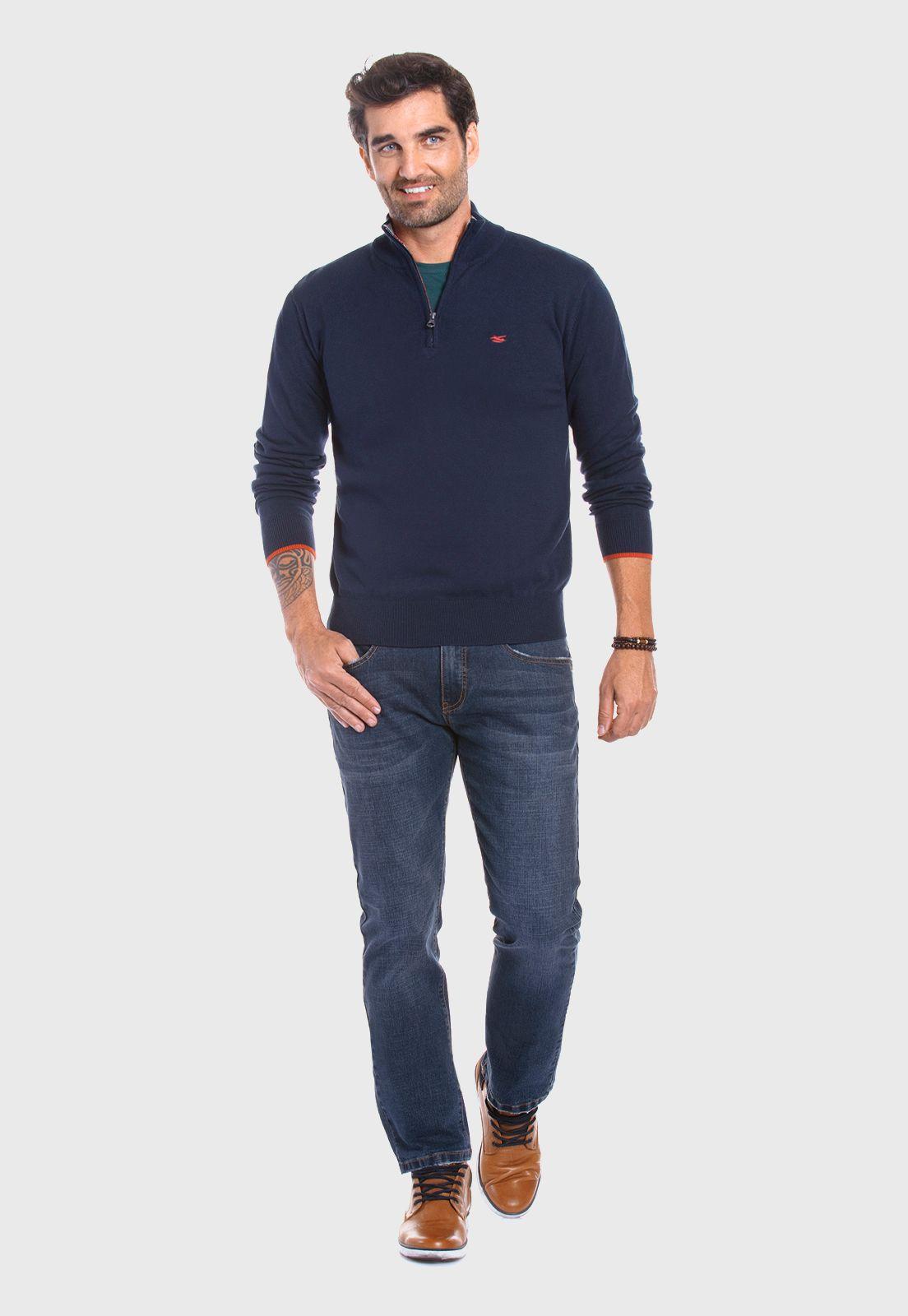 Sweater London Navy-1