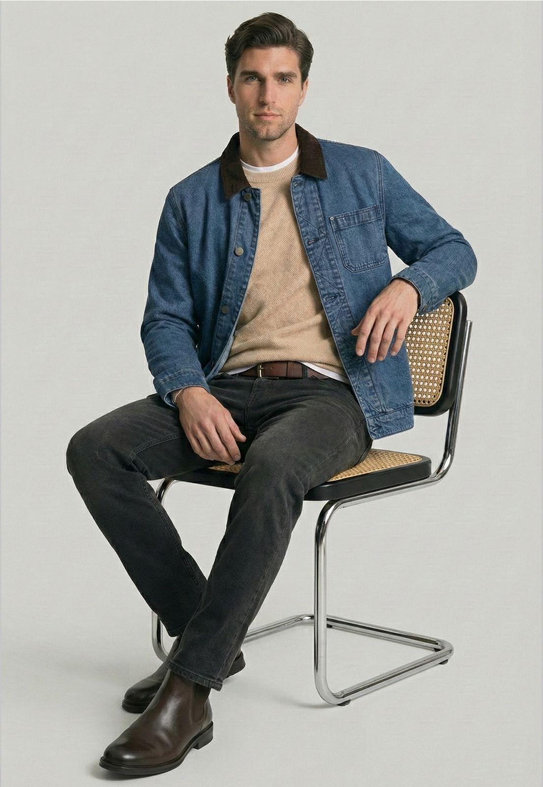 Trucker Budapest Indigo-4