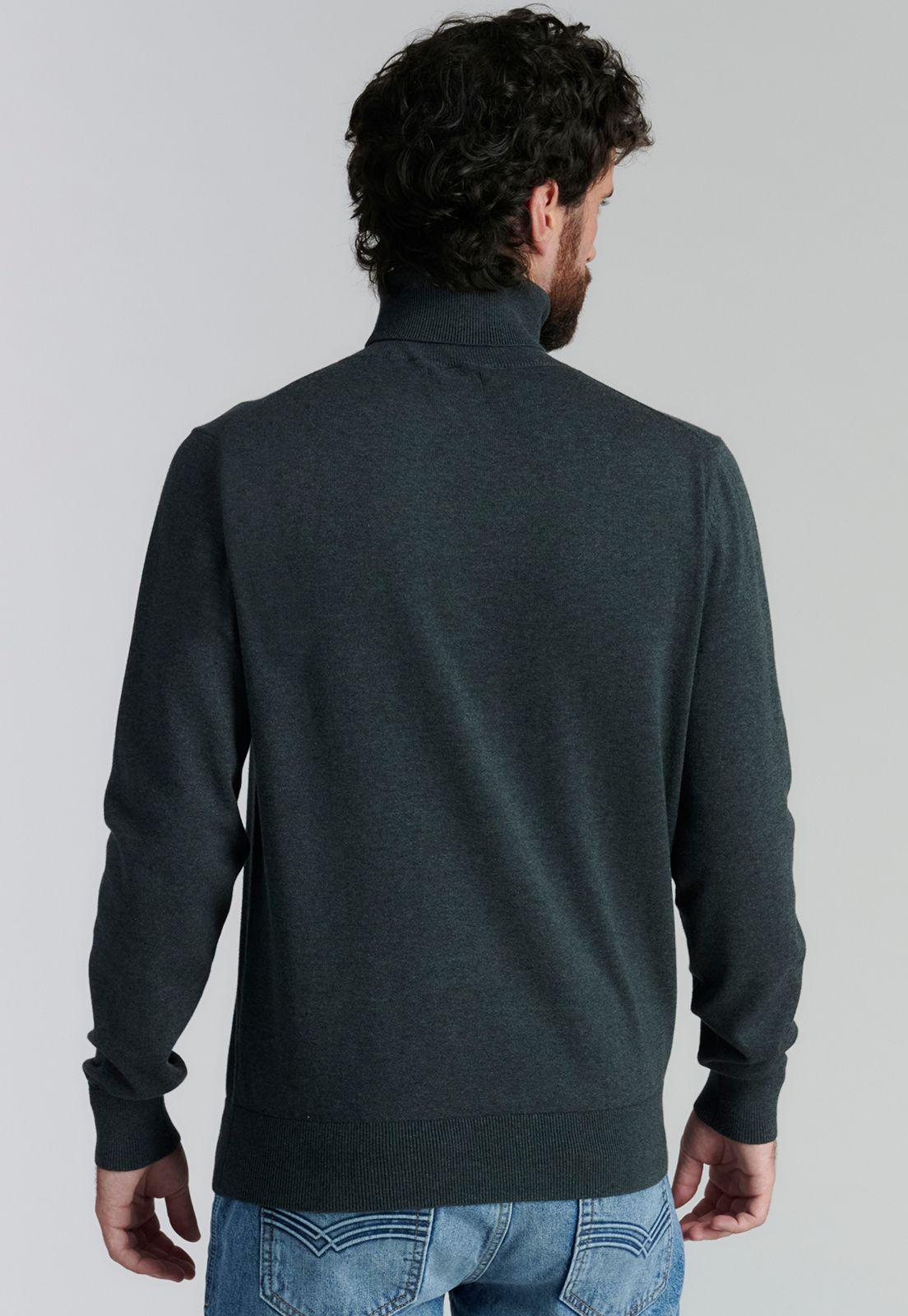 Sweater Turtle Neck F Smart Casual Graphite-3