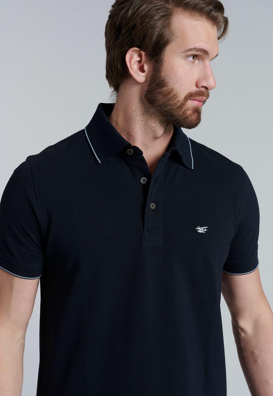 Polera Polo Washington Black-2