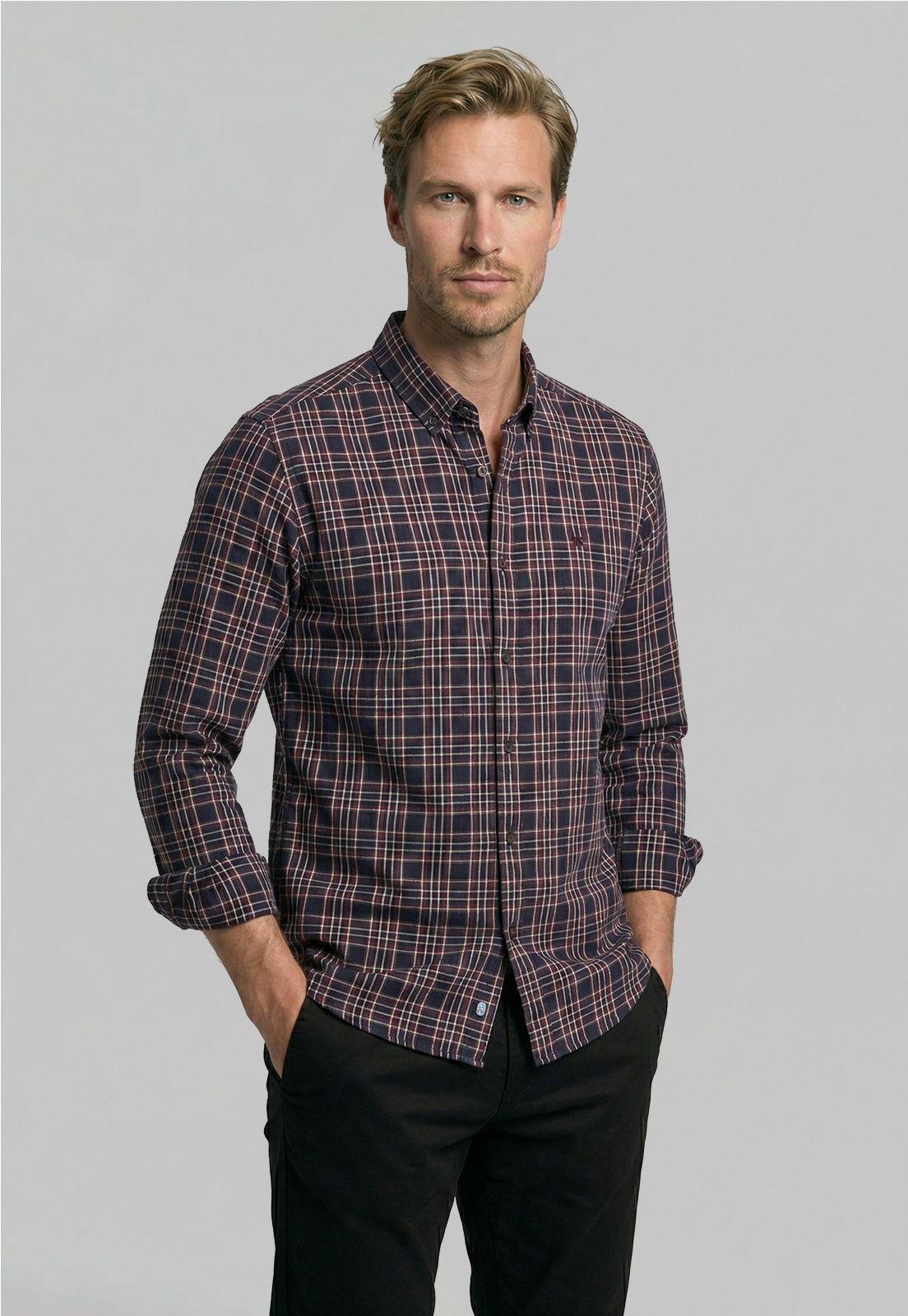 Camisa Tolouse Burgundy-0