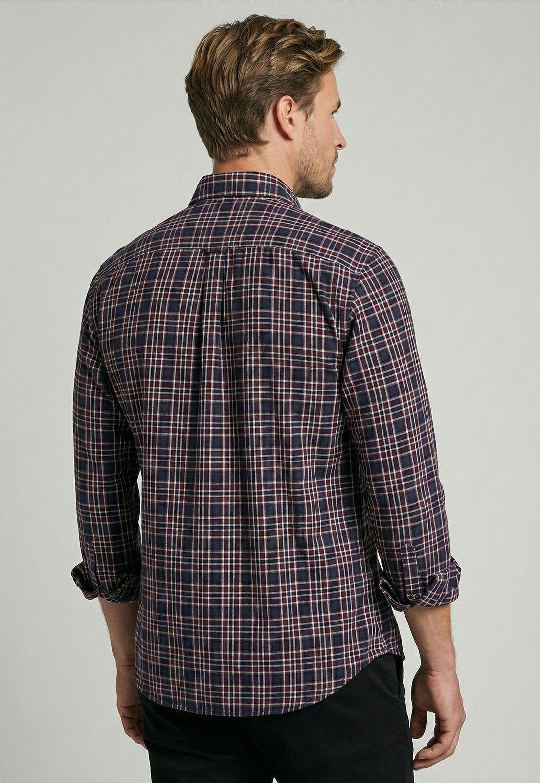 Camisa Tolouse Burgundy-3