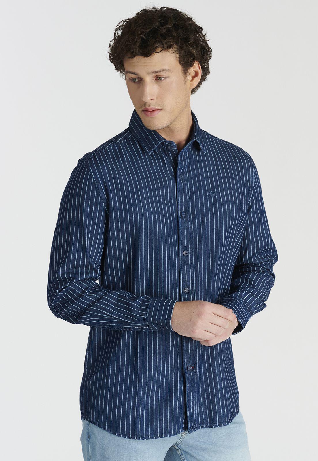 Camisa Ethan Avant-Garde Indigo-0