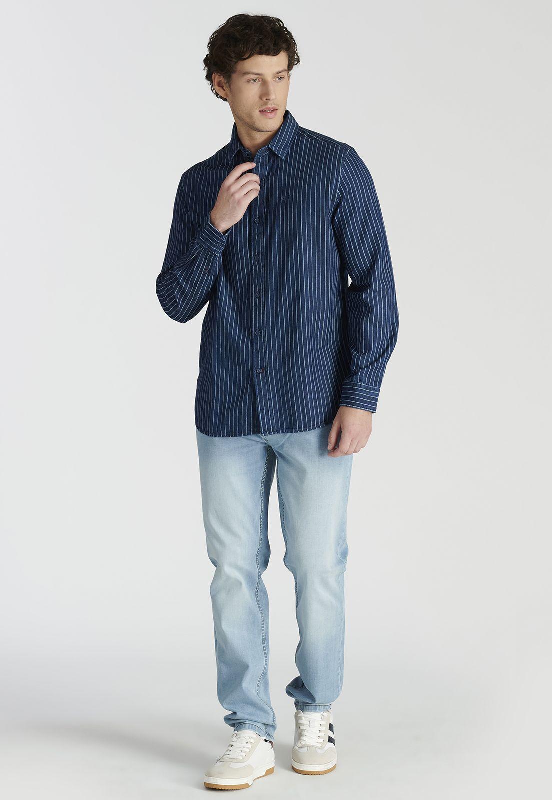Camisa Ethan Avant-Garde Indigo-1