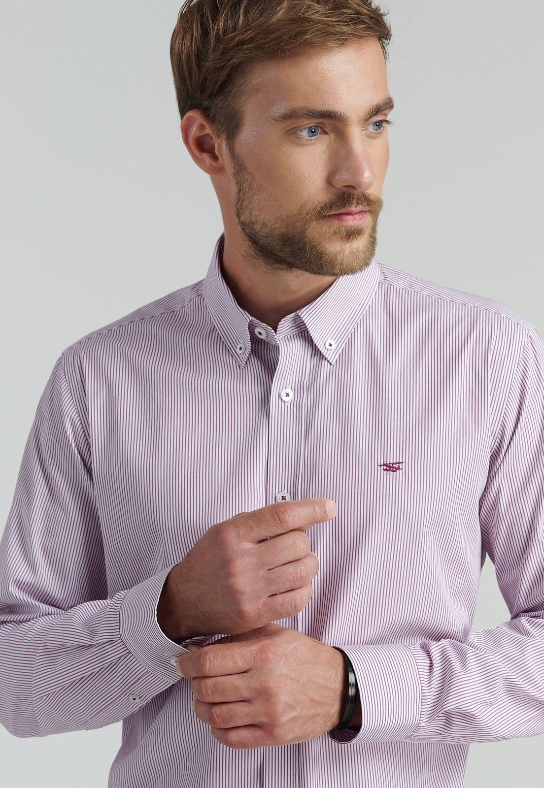 Camisa Chicago Smart Casual Violet-2