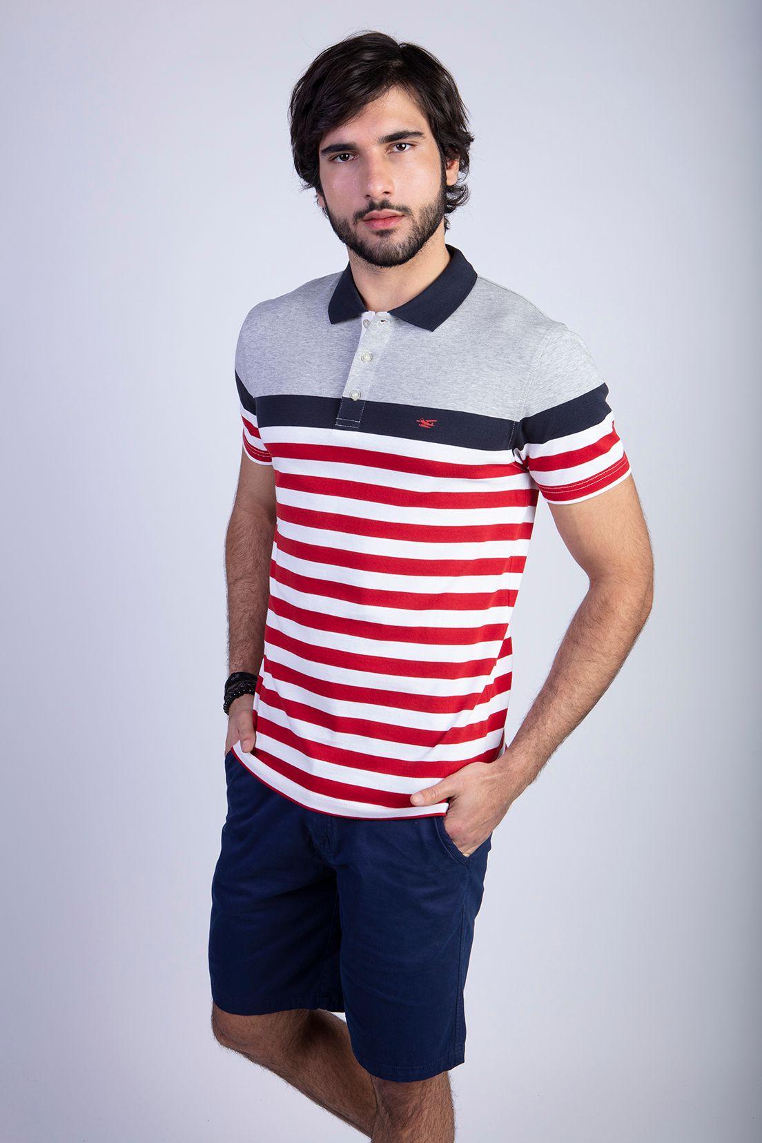 Polera Blane Red-0
