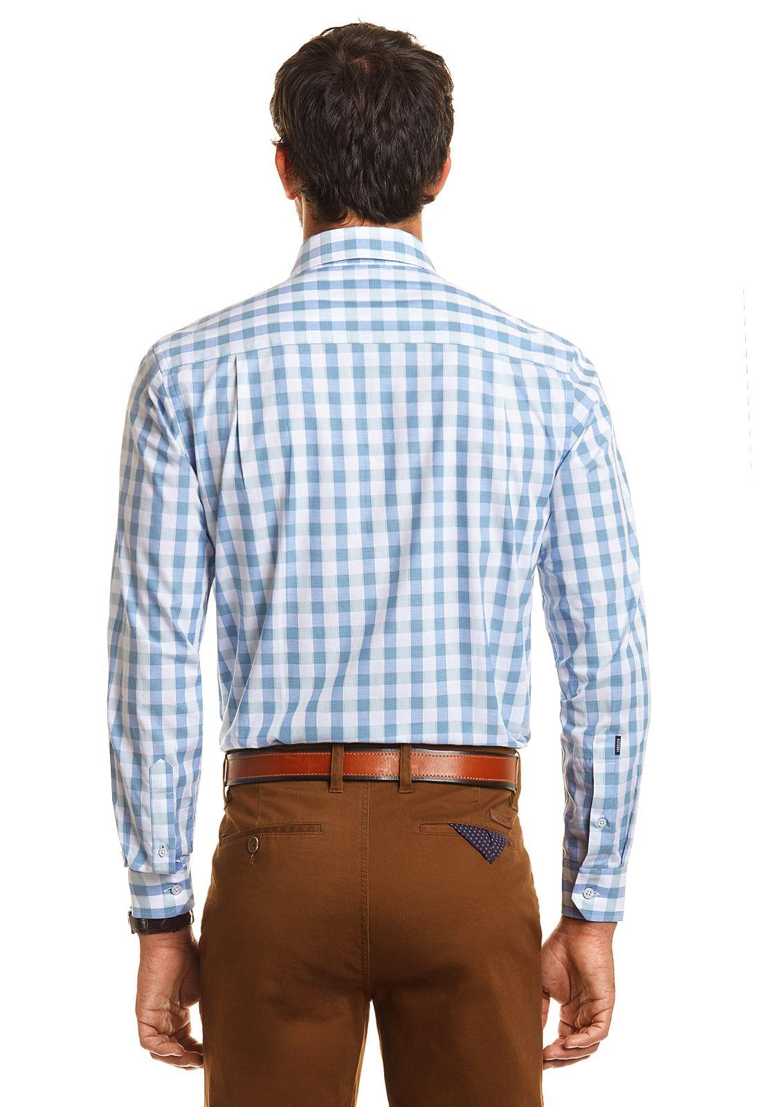 Camisa Checkered Seatle Sea-2