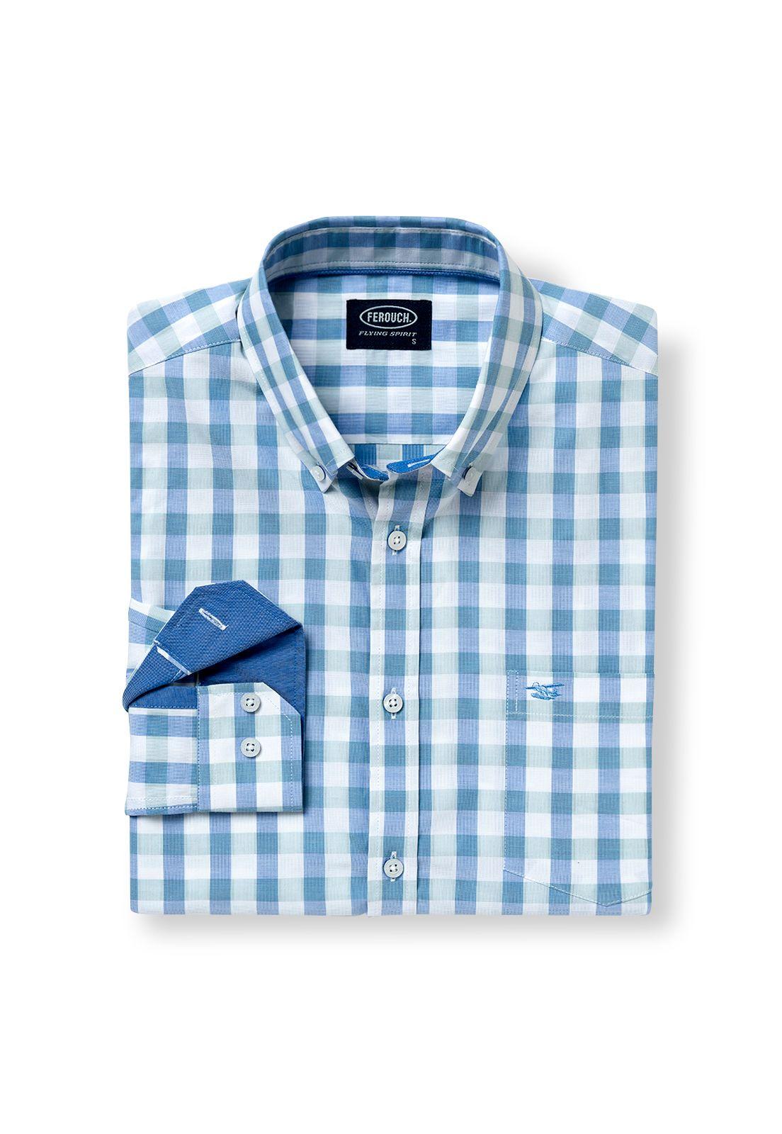 Camisa Checkered Seatle Sea-3
