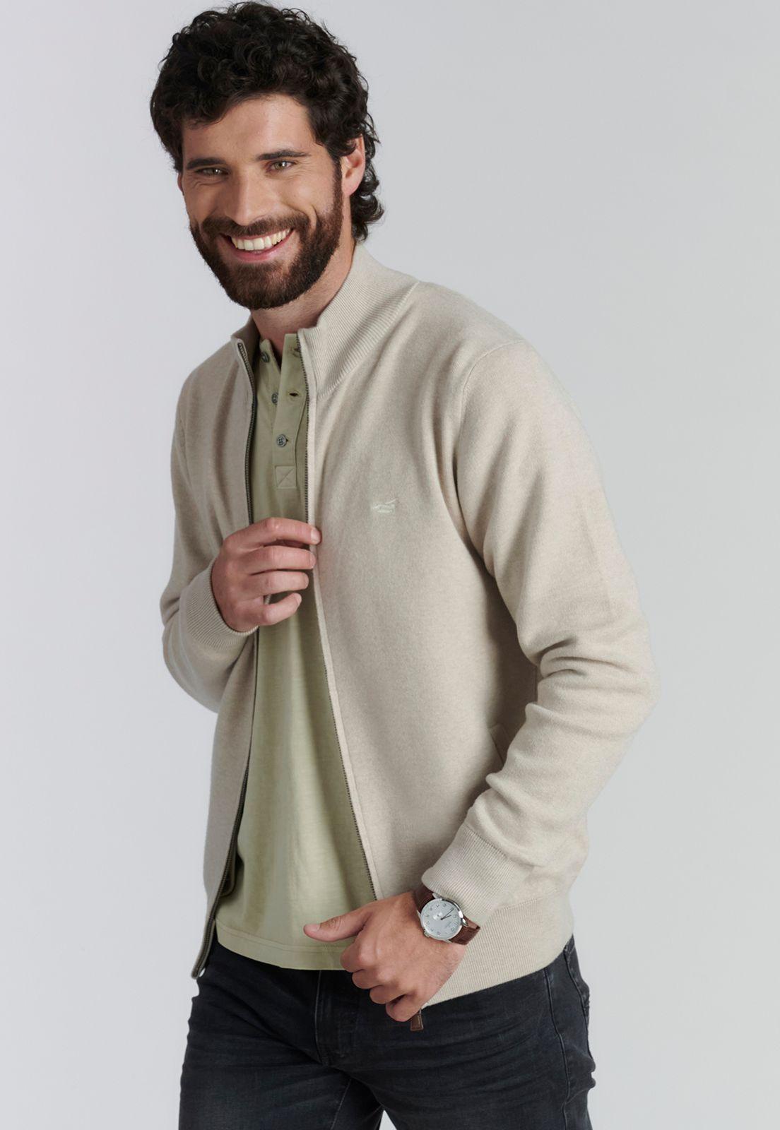 Sweater Berkeley F Business Dk Oyster-0