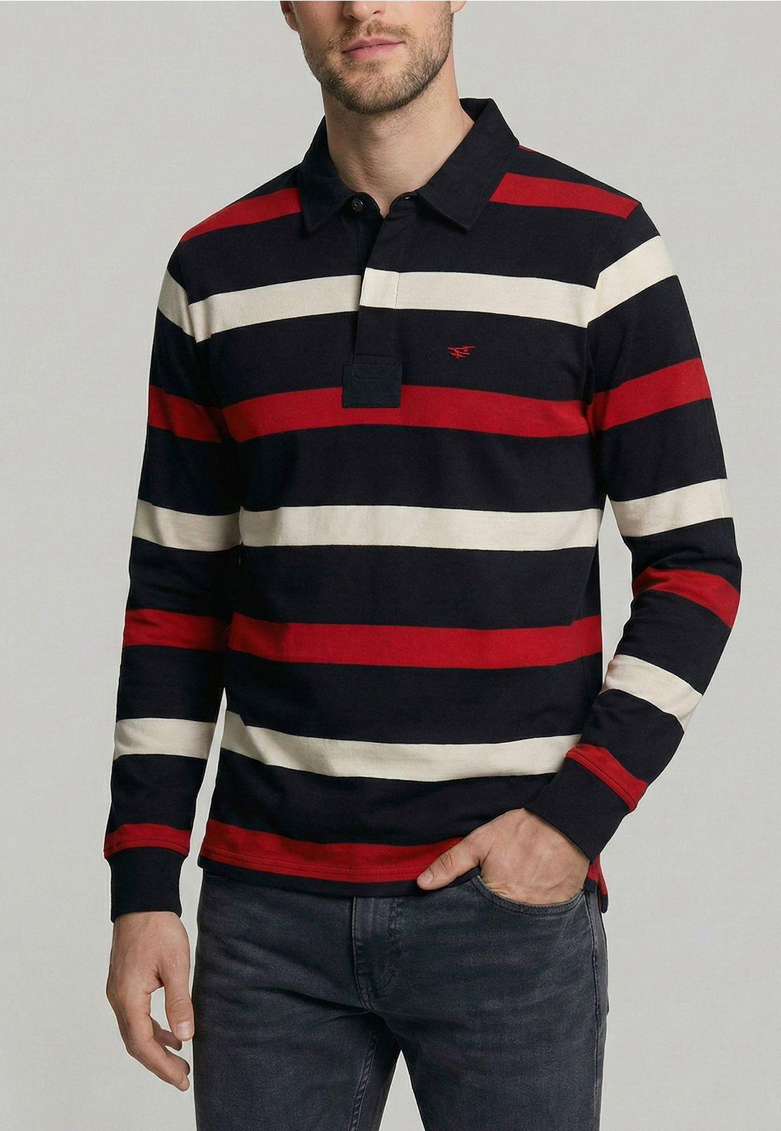 Polera Rugby Boston Red-2