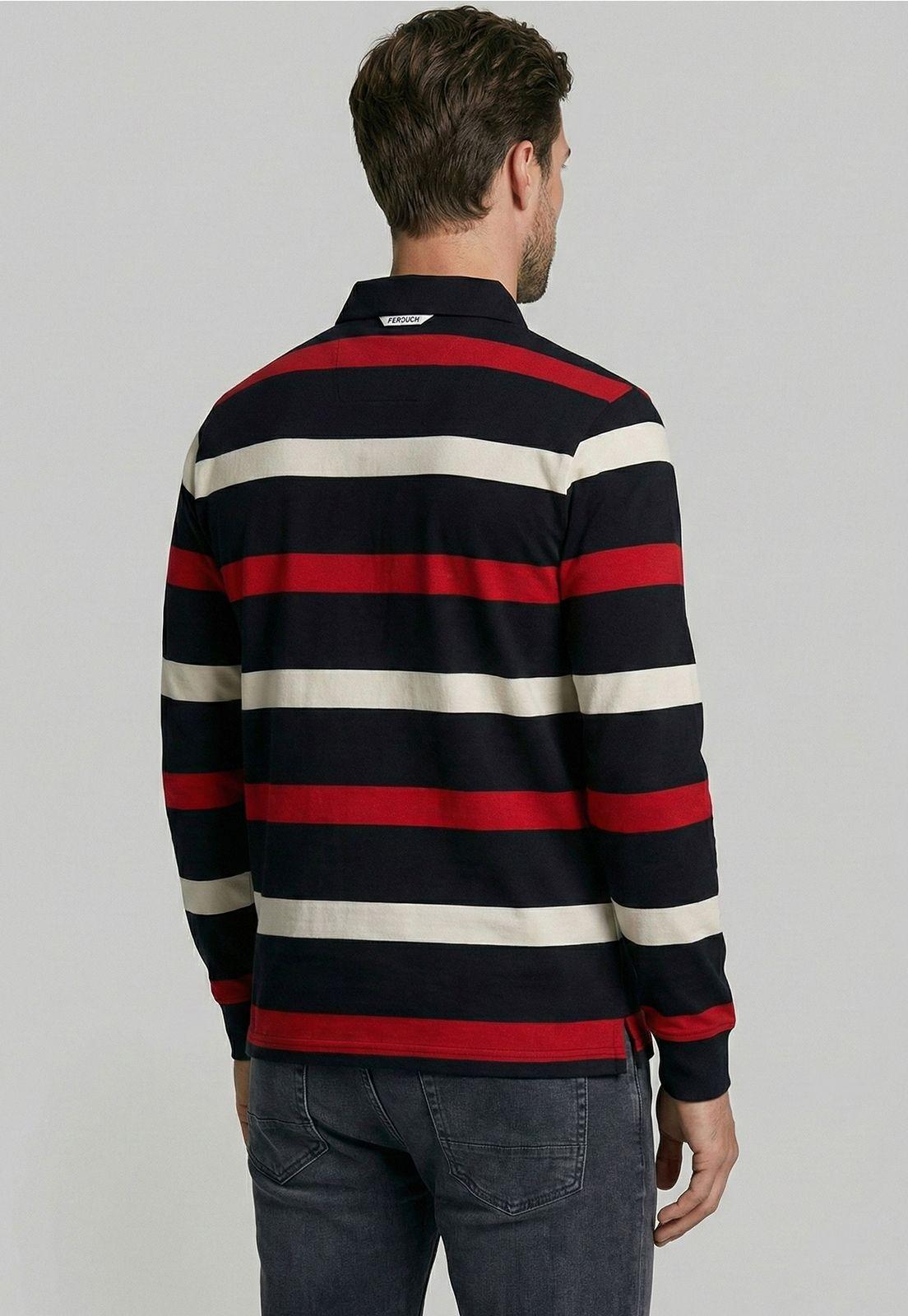 Polera Rugby Boston Red-3