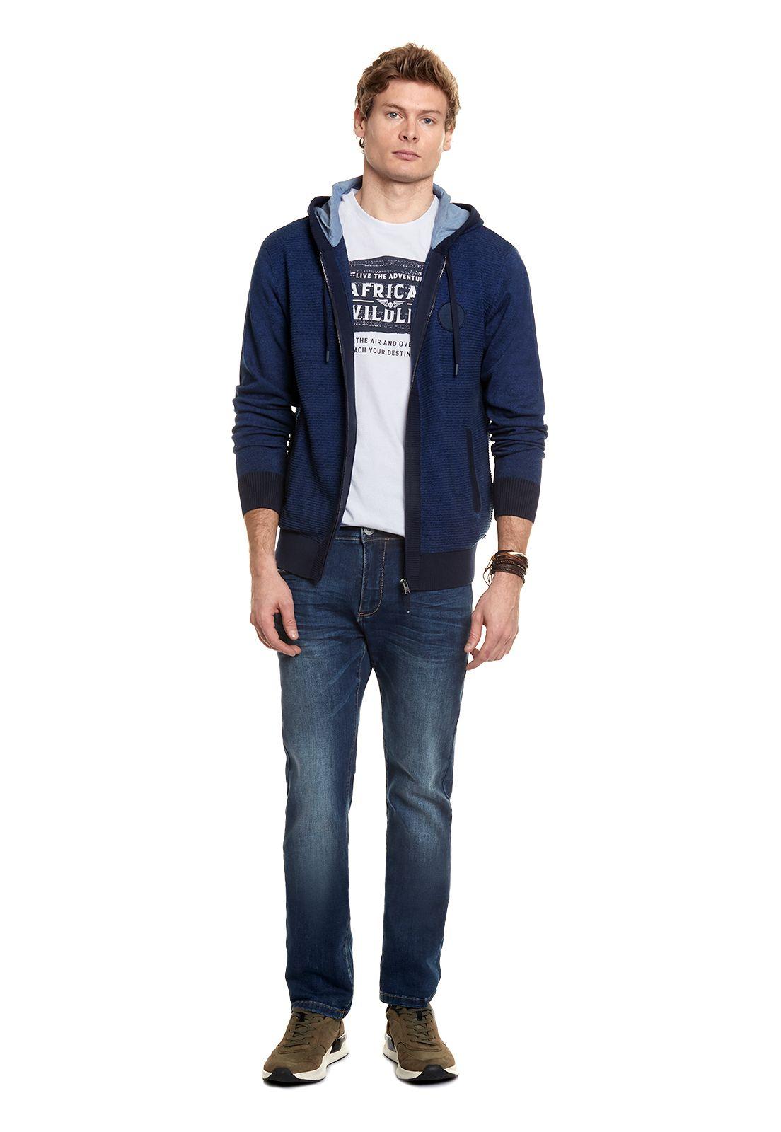 Sweater Georgia Navy Melange-1
