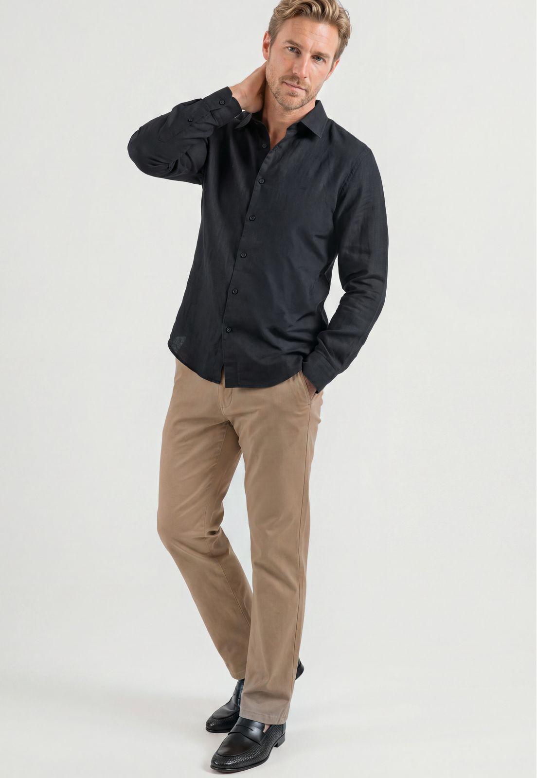 Camisa Leicester Black-1