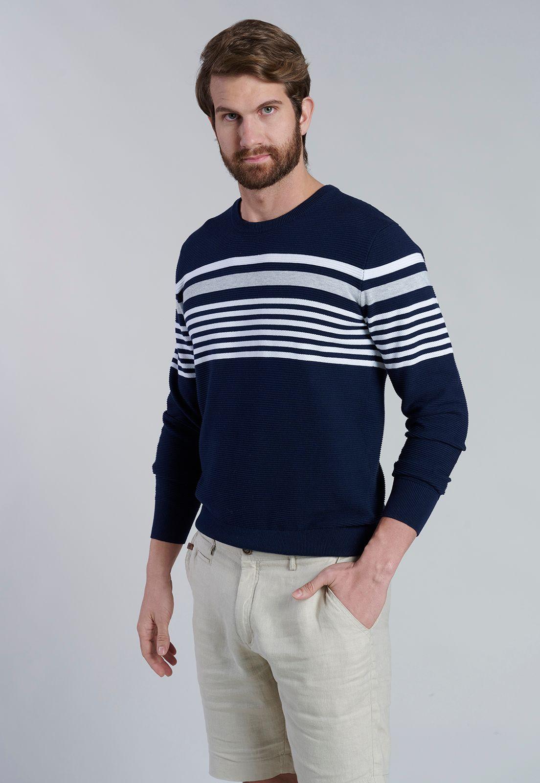 Sweater Seattle F Navy-0