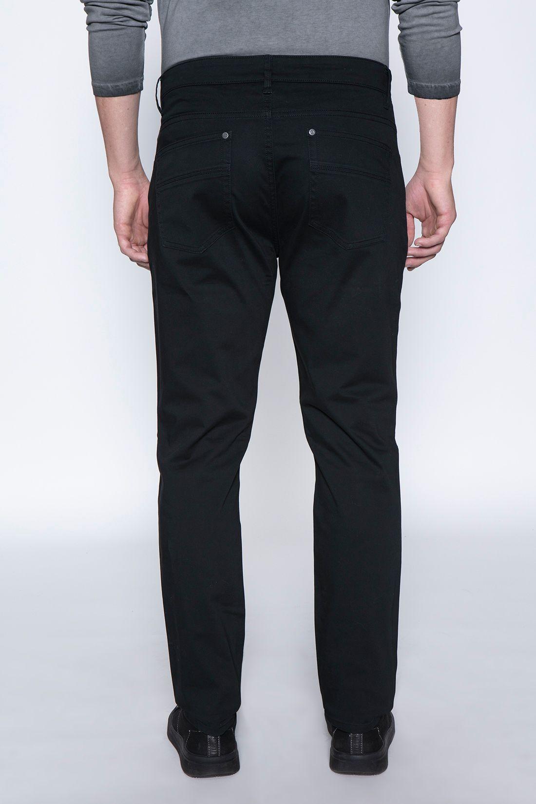 Pantalón Negro Five Pocket-1