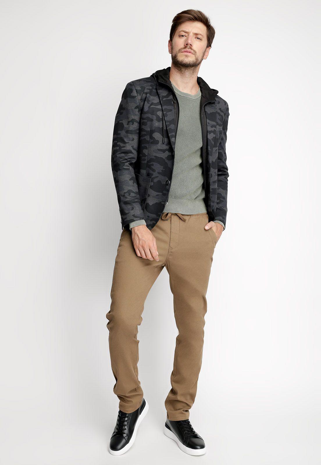 Blazer Georgia Camouflage Fj Grafito-3