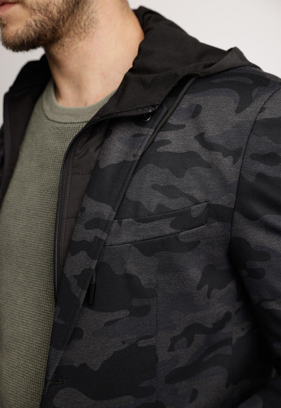 Blazer Georgia Camouflage Fj Grafito-2