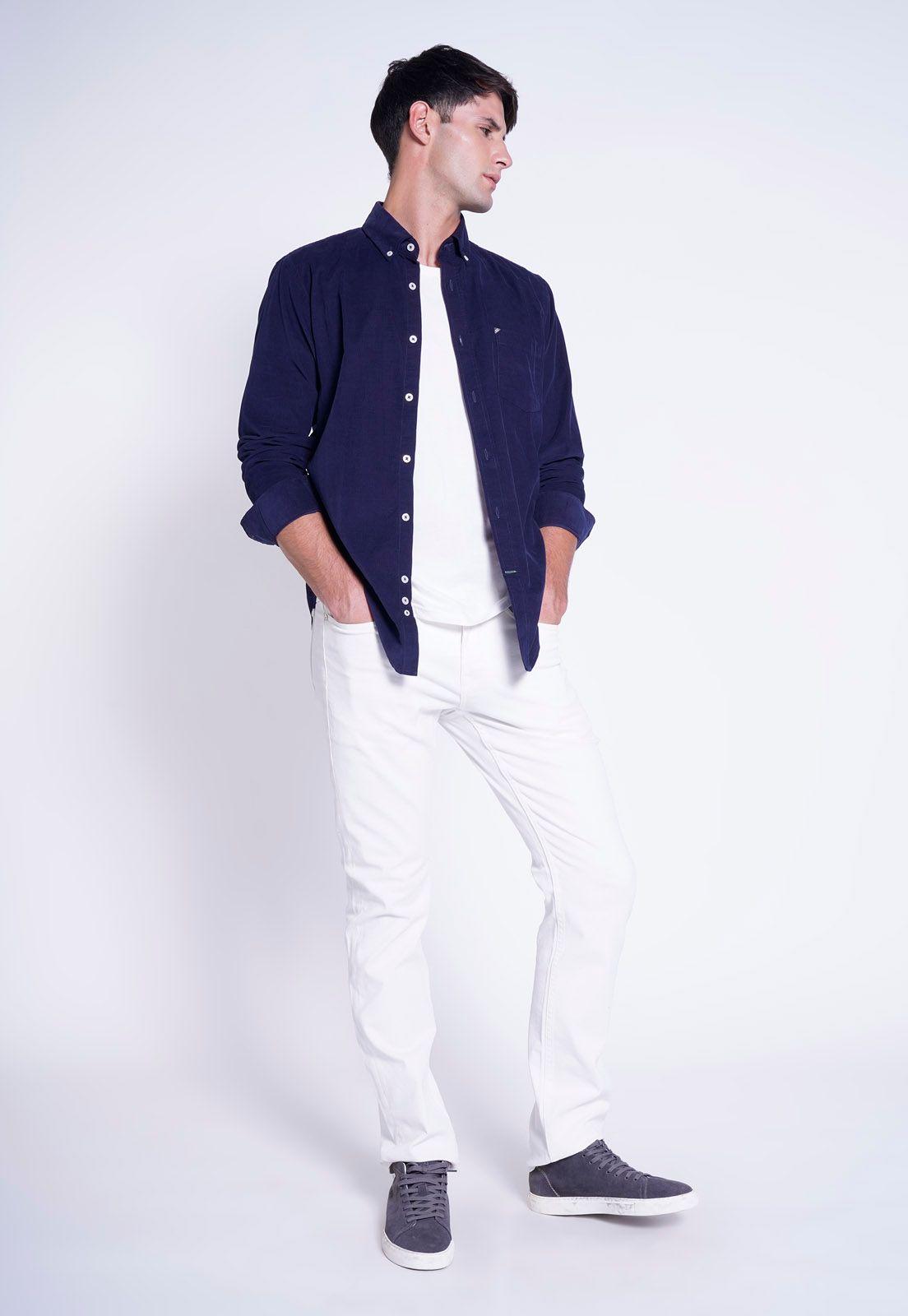 CAMISA ROSELLON NAVY-3