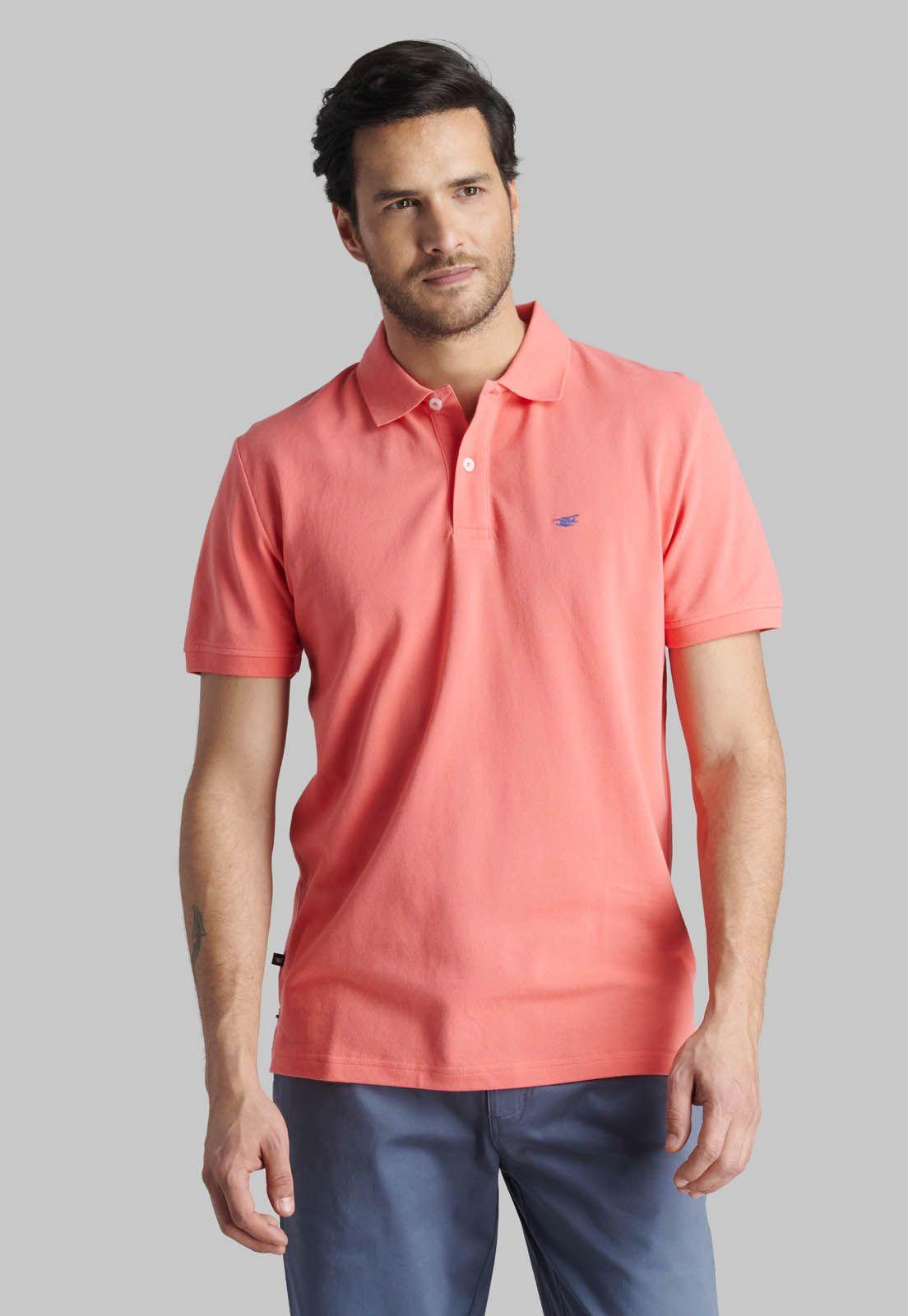 Polera Pique Básica Lt Coral-0