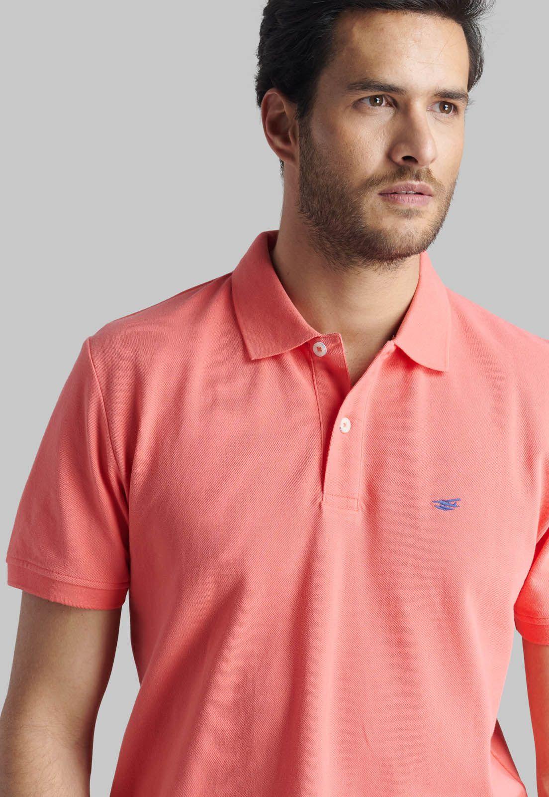 Polera Pique Básica Lt Coral-2