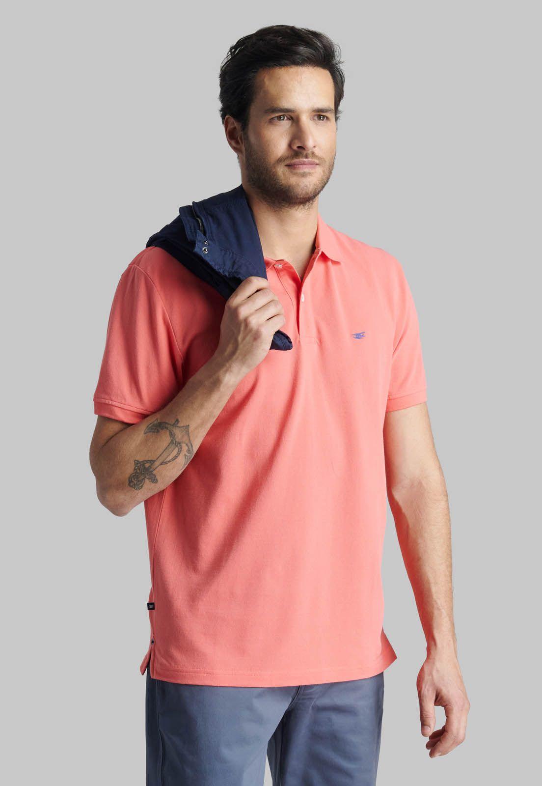 Polera Pique Básica Lt Coral-4
