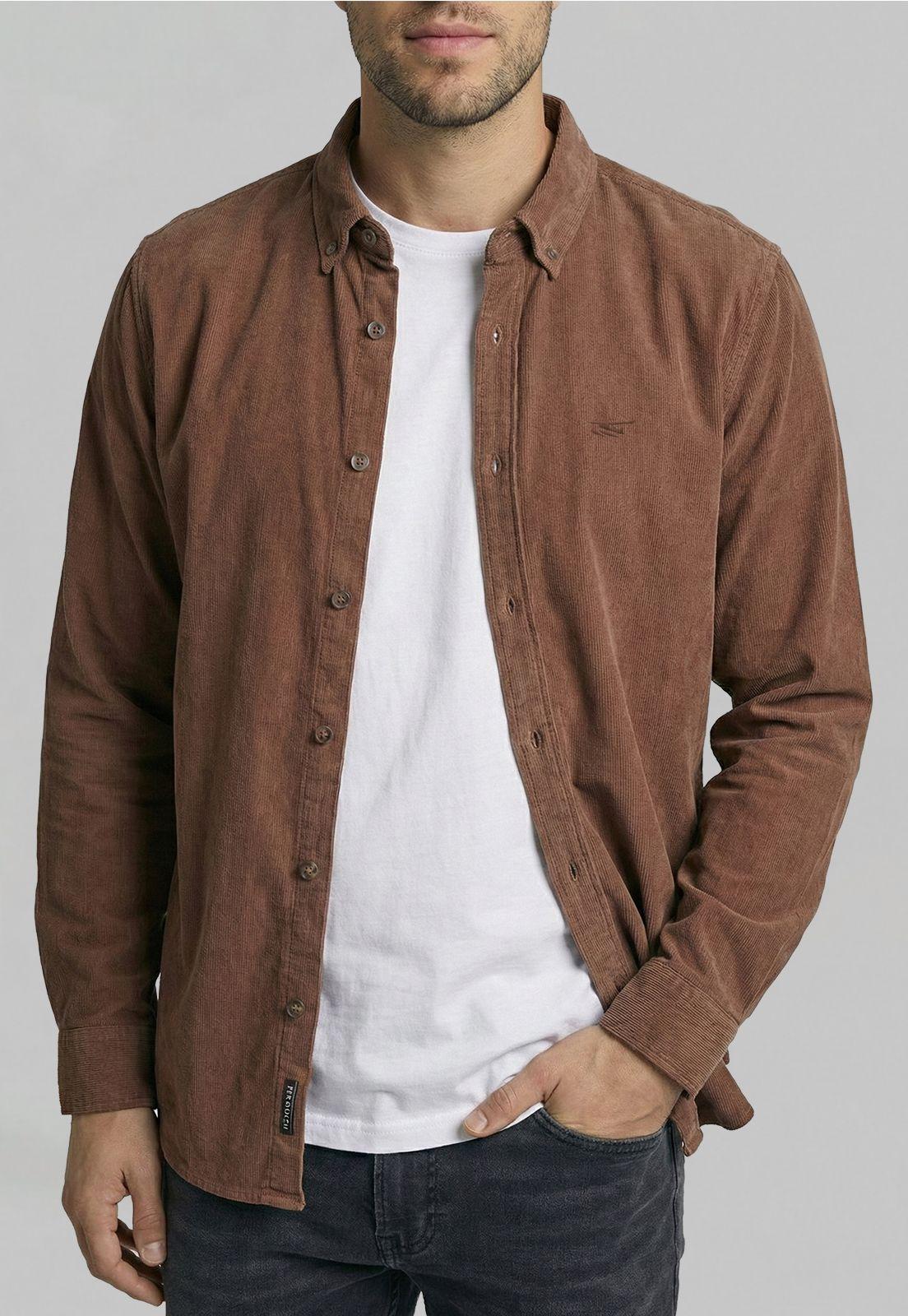 Camisa Cotelé Cincinnati Brown-2