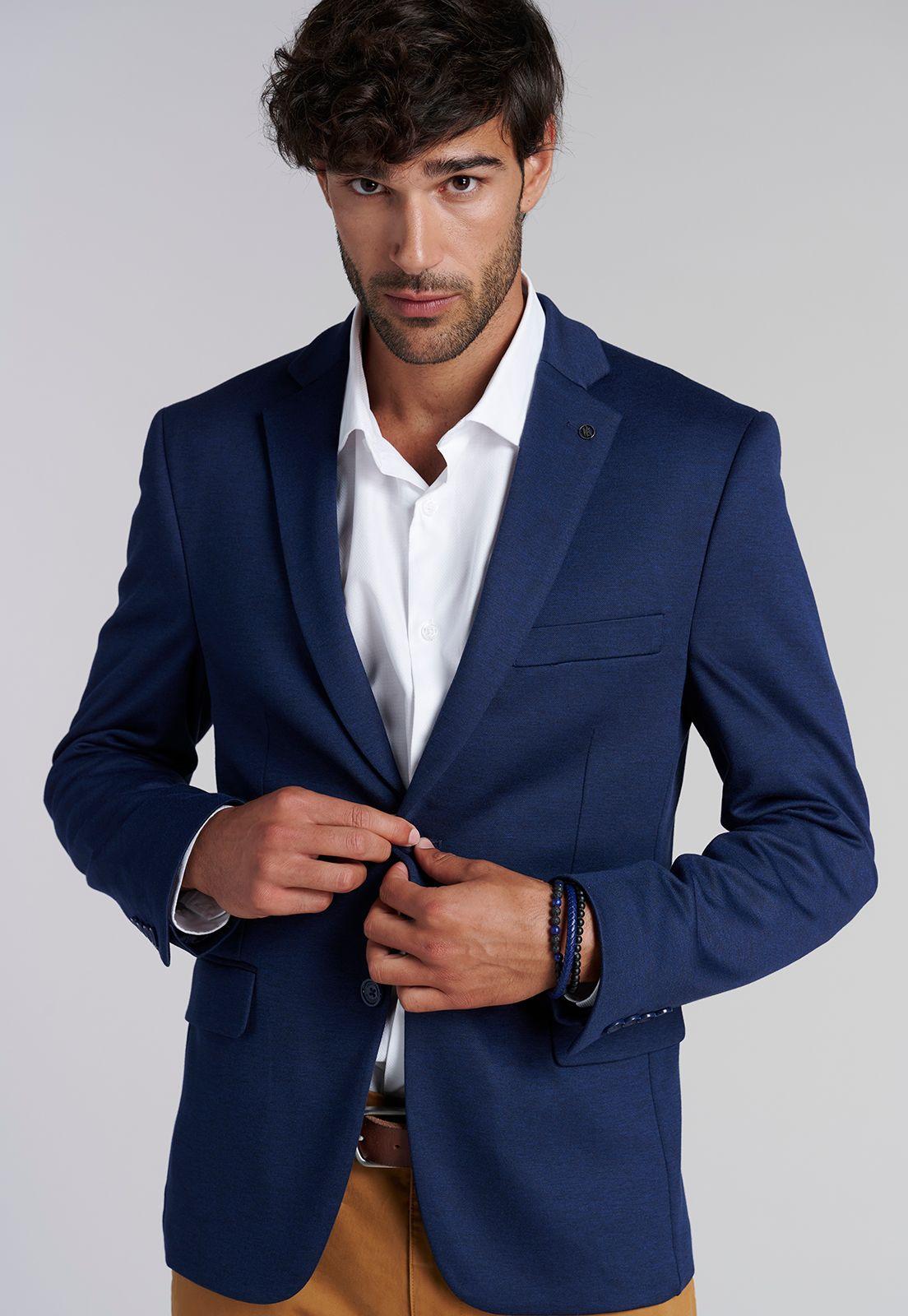 Blazer Orlando Smart Casual Blue-4