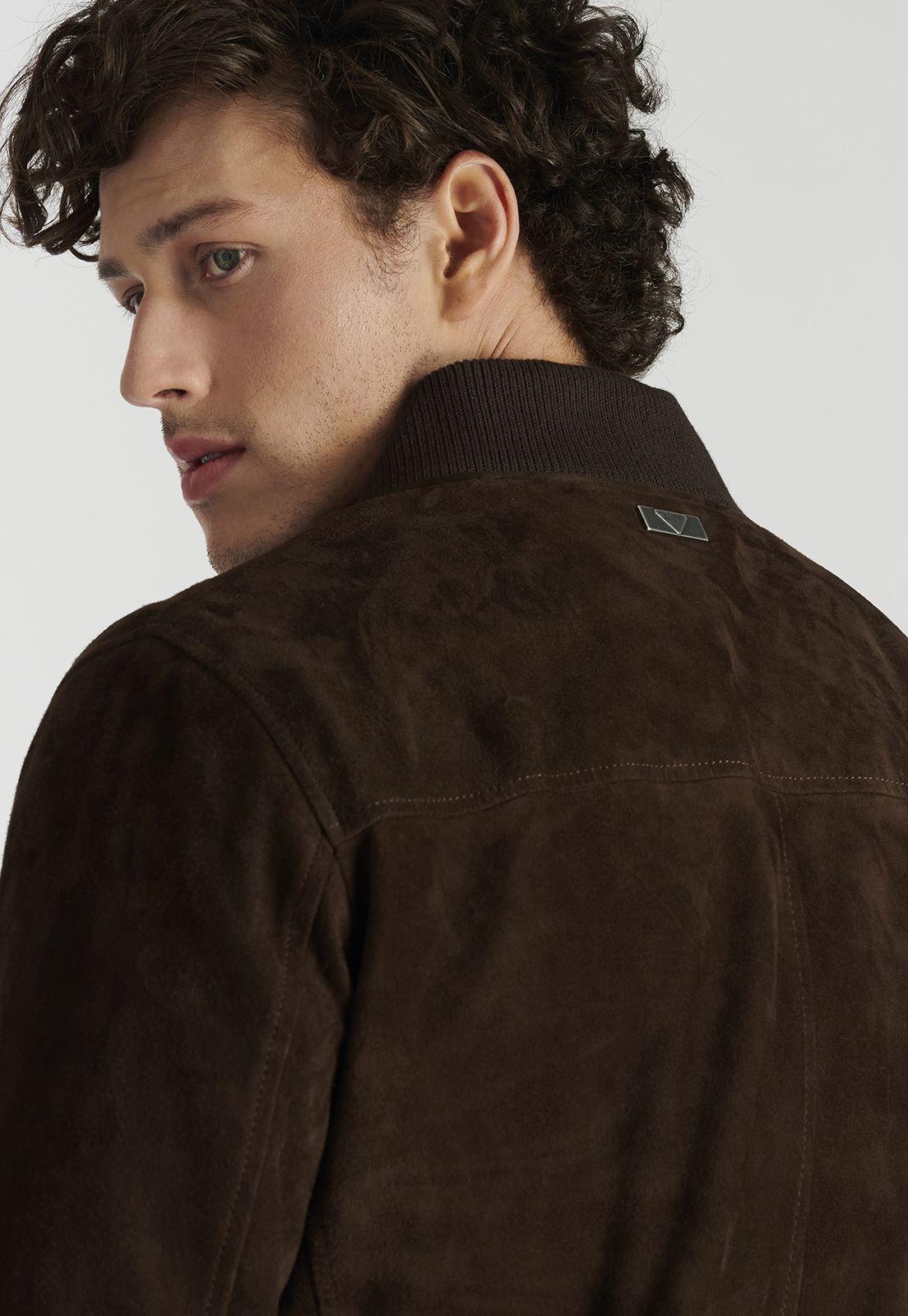 Chaqueta Leather Tier Heritage Brown-4