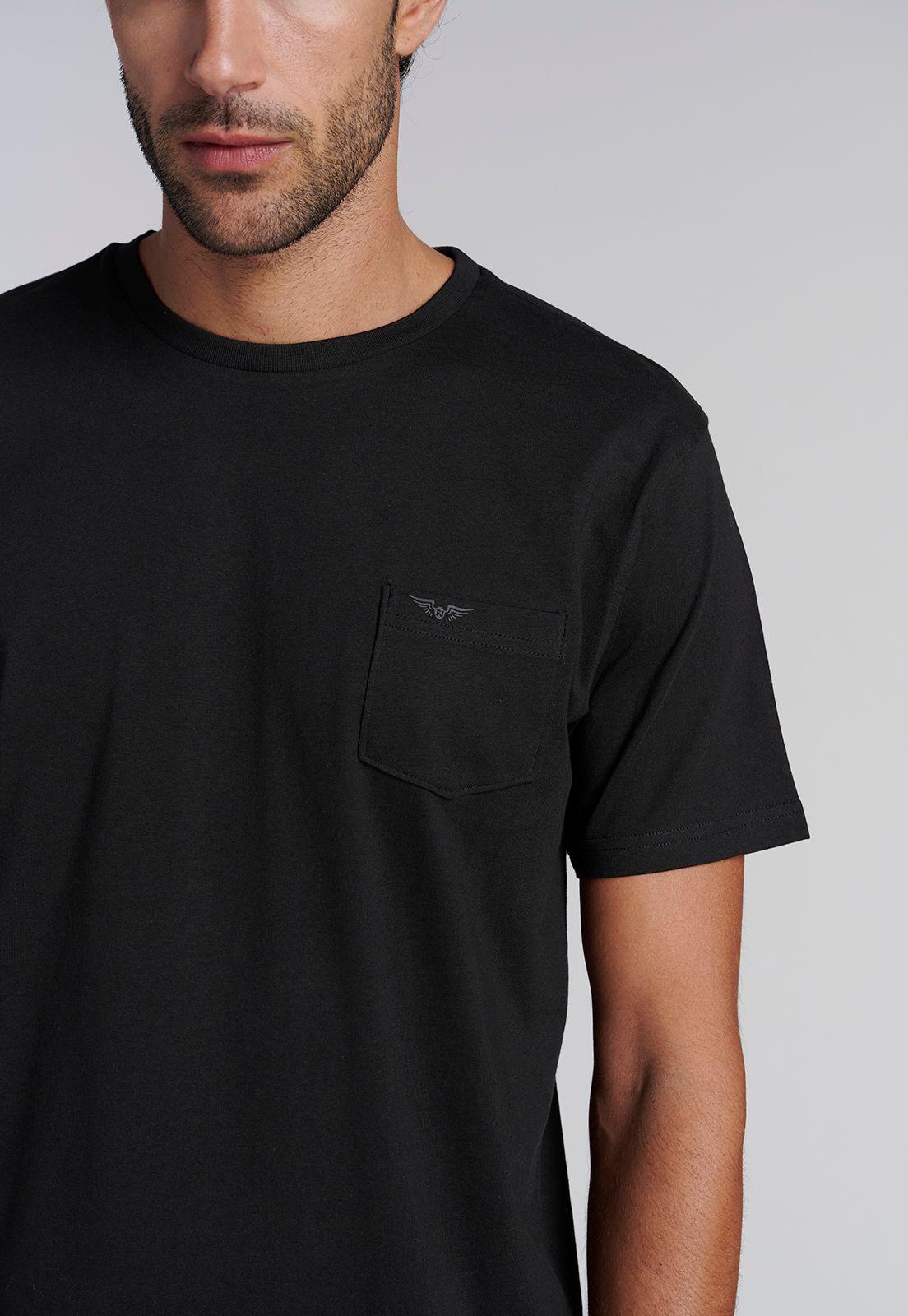 Polera Bolsillo Houston Black-2