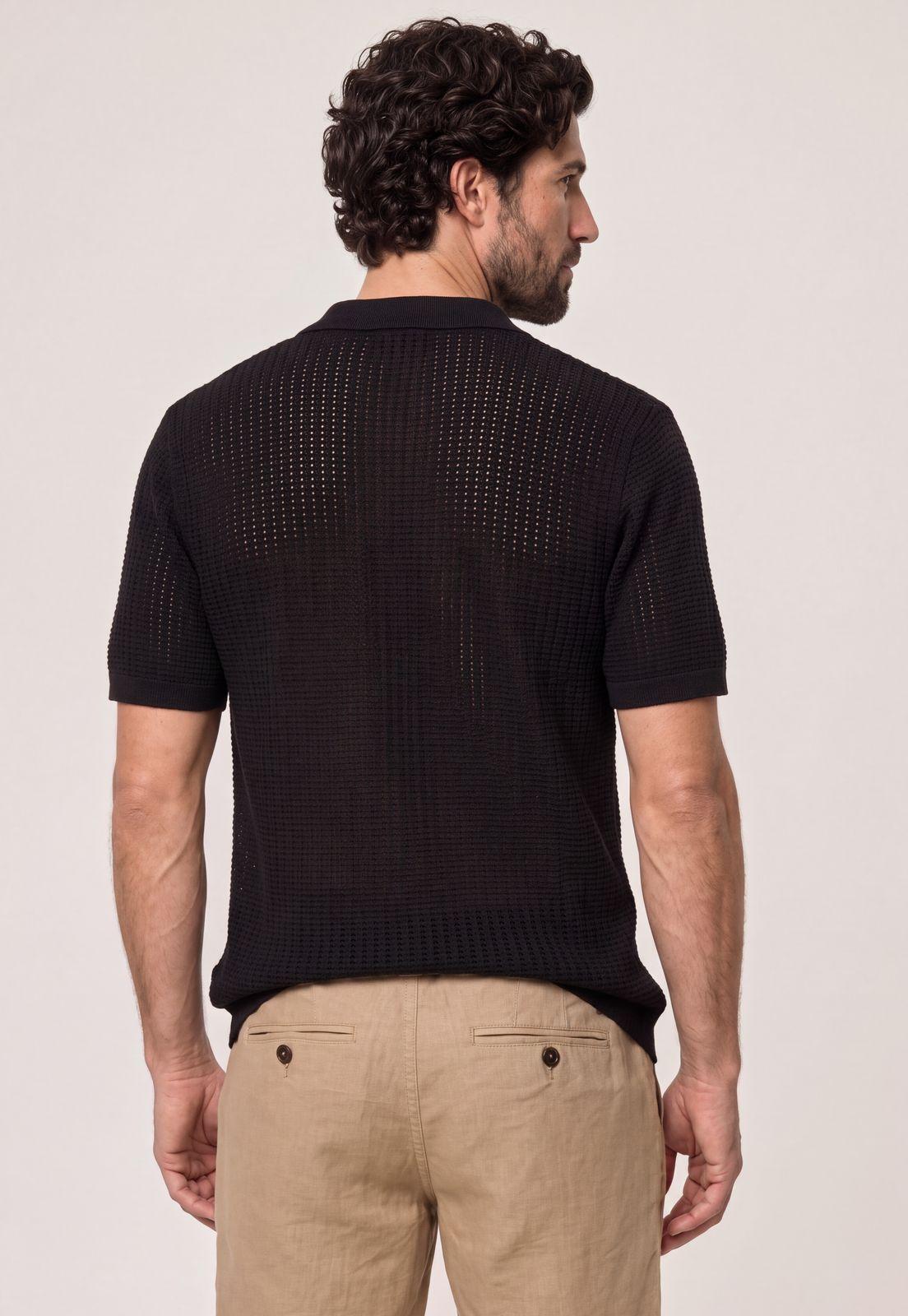 Camisa Coral Gables Black-2