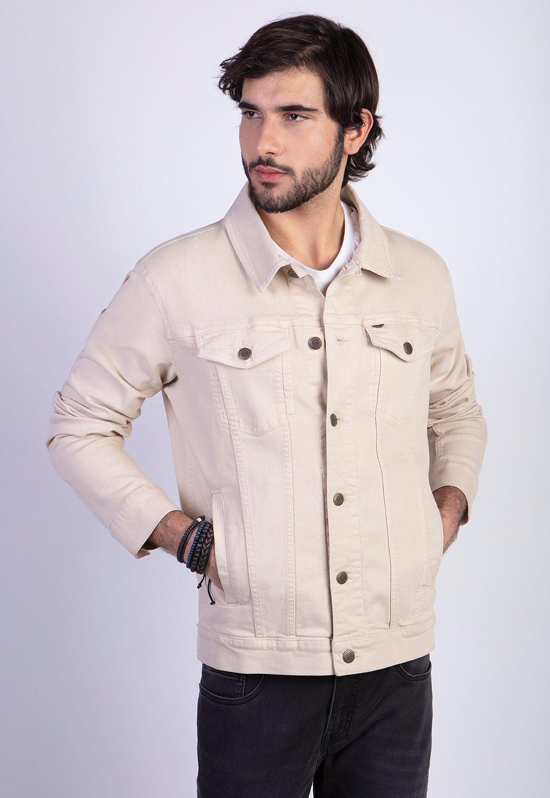 Chaqueta Basic Denimfj Oyster-0