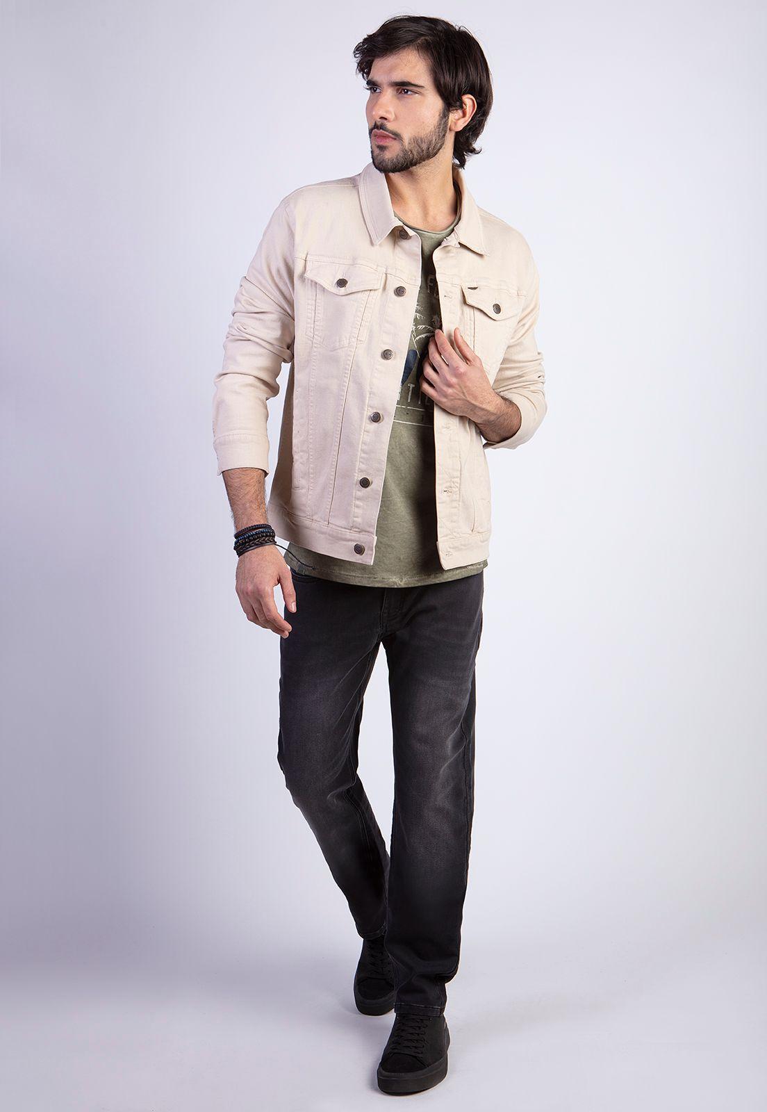 Chaqueta Basic Denimfj Oyster-2