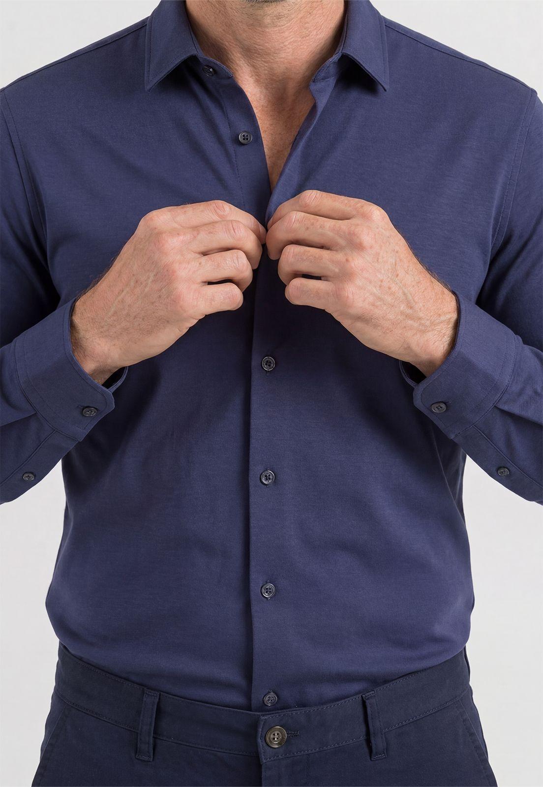 Camisa Senlis Navy-2