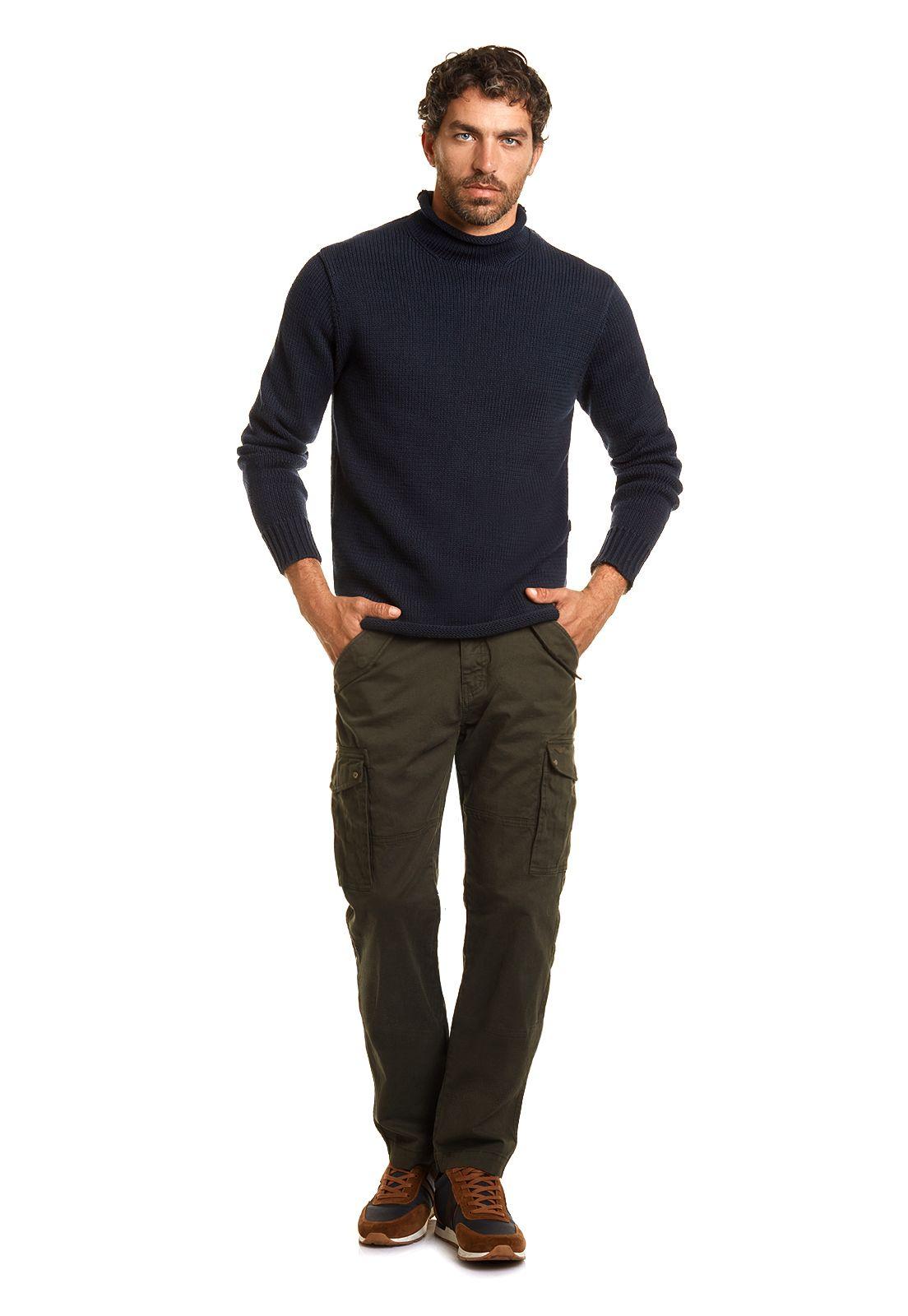Sweater Bear Creek Navy-1