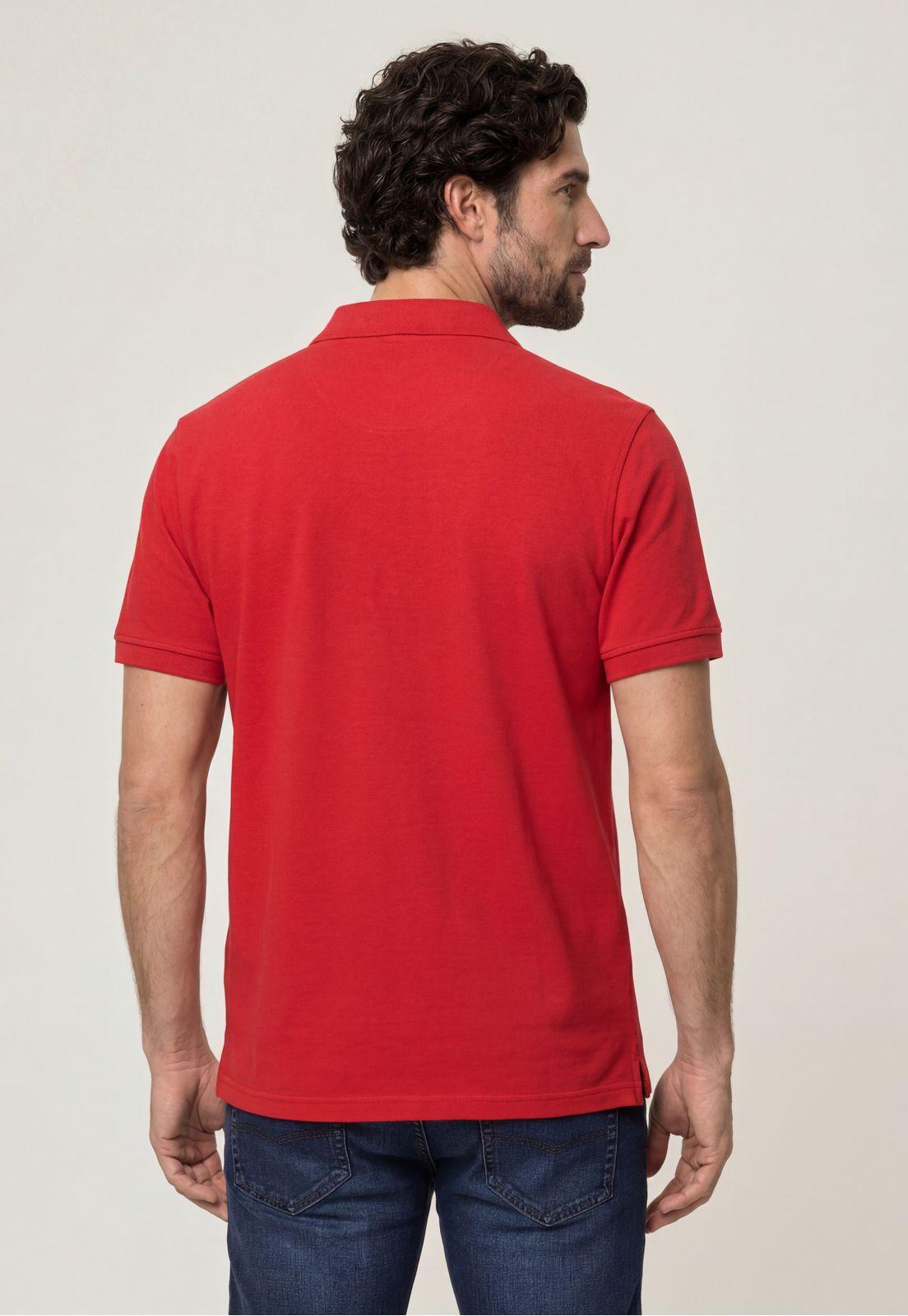 Polo Piqué Red-2