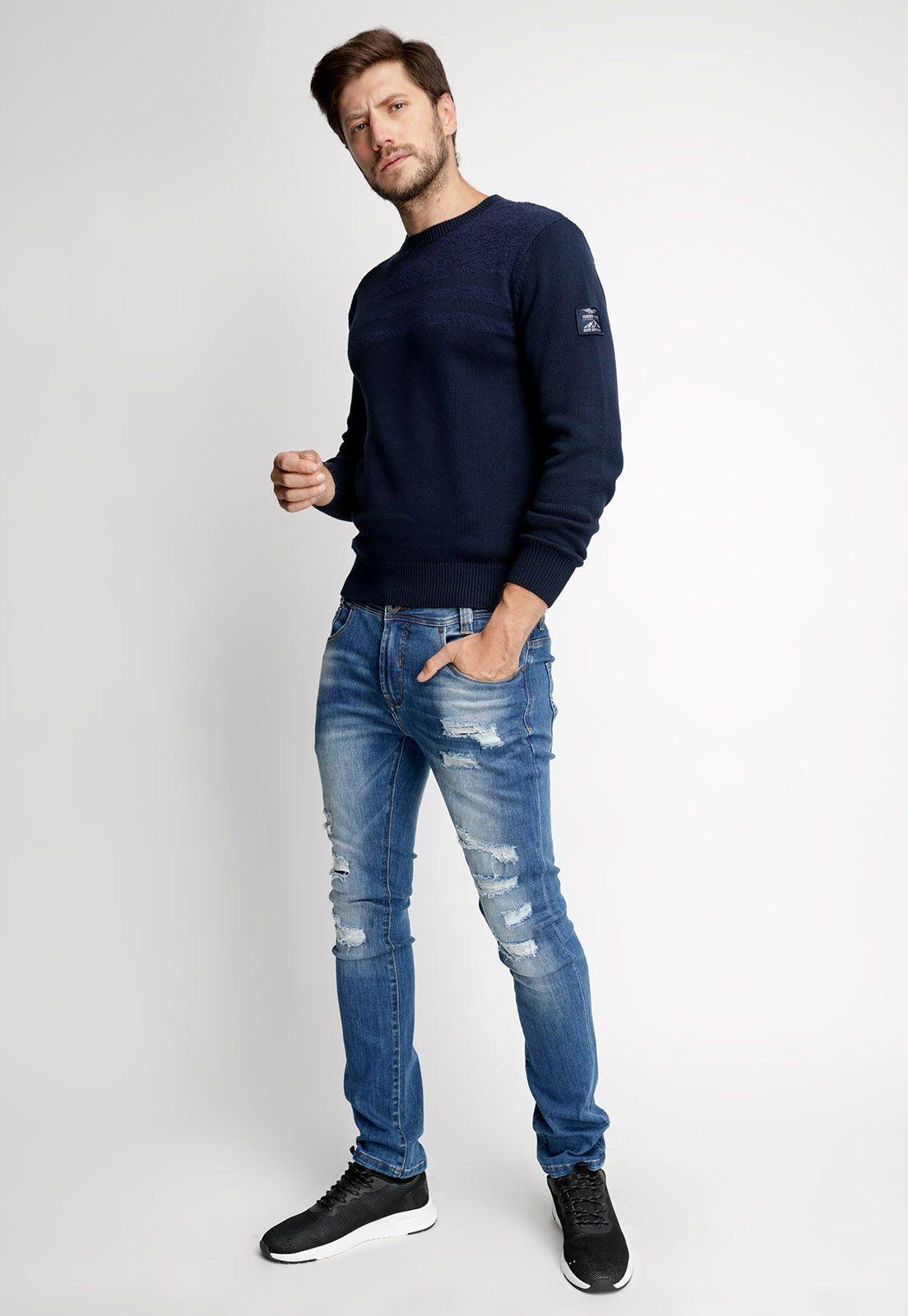 Sweater Kentucky Navy Fe-3