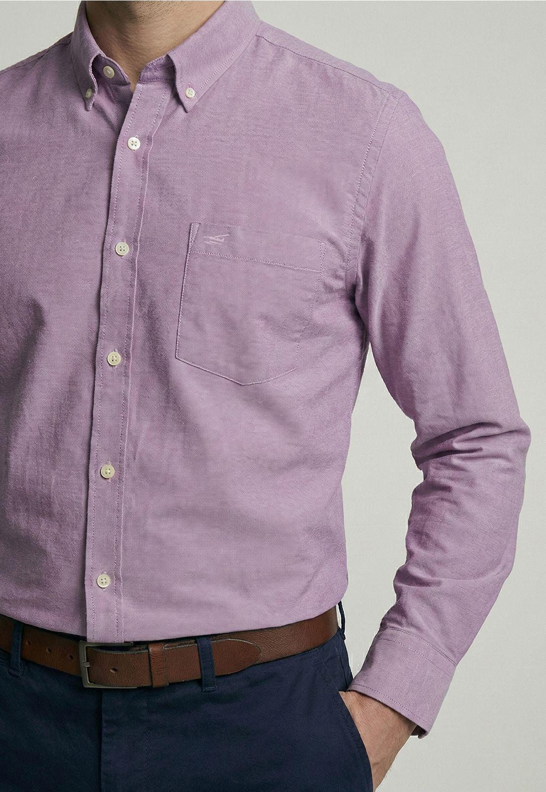 Camisa Violet Oxford Smart Casual-2