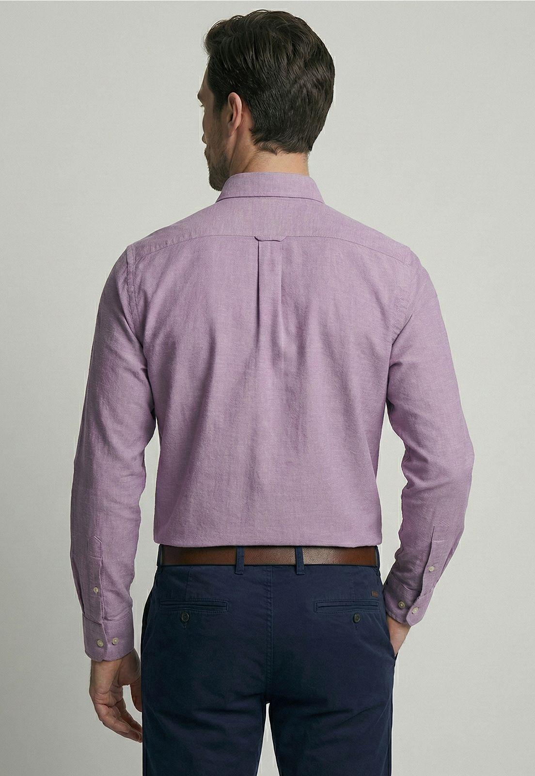 Camisa Violet Oxford Smart Casual-3
