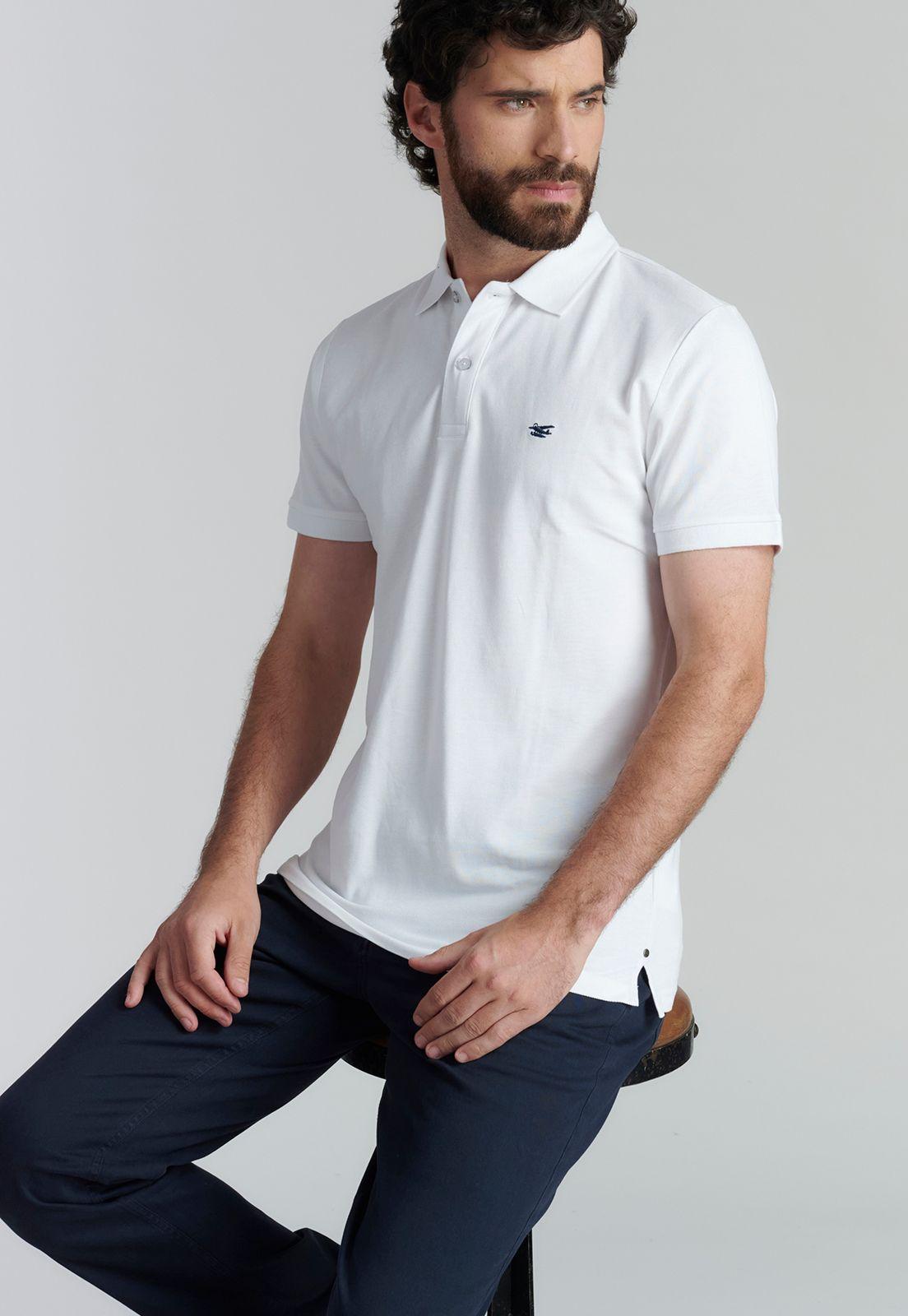 Polera Básica Pique Fr White-4