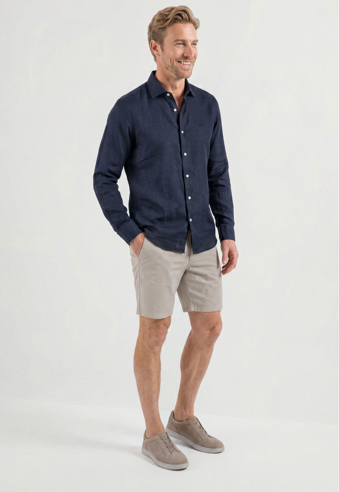 Camisa Leicester Navy-1