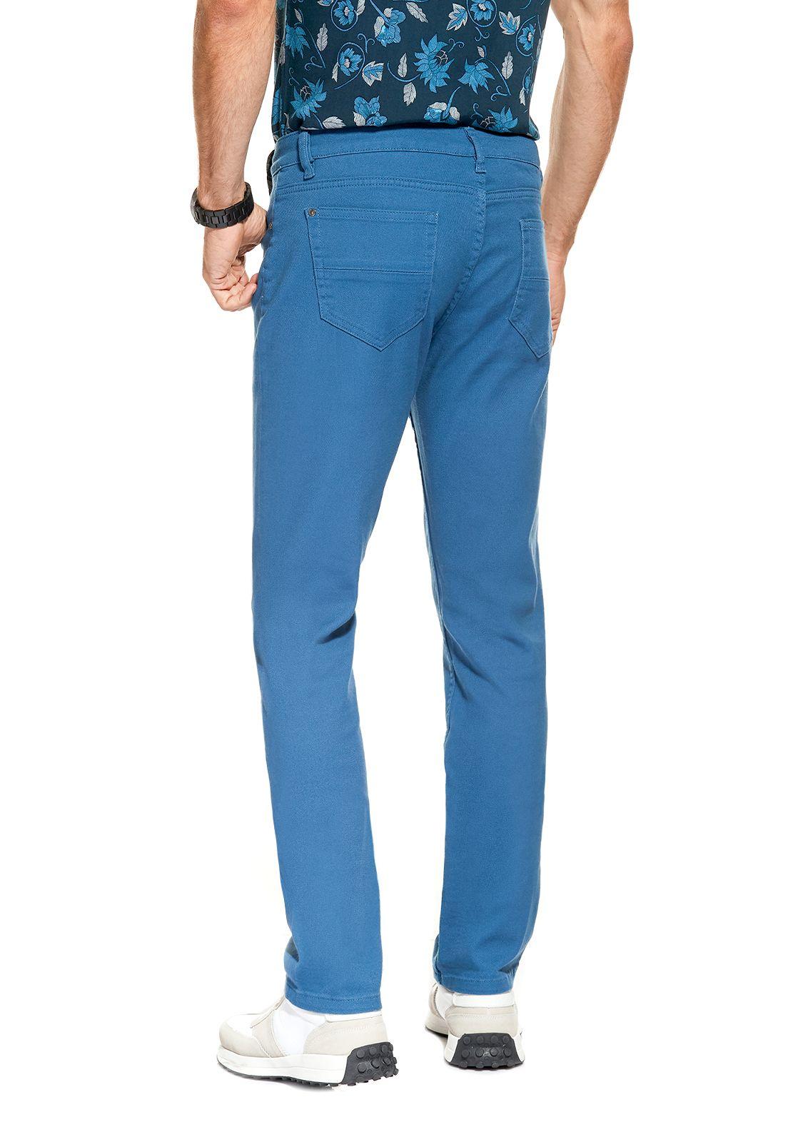 PANTALÓN 5 BOLSILLOS COTTON ALBERES BLUE-2
