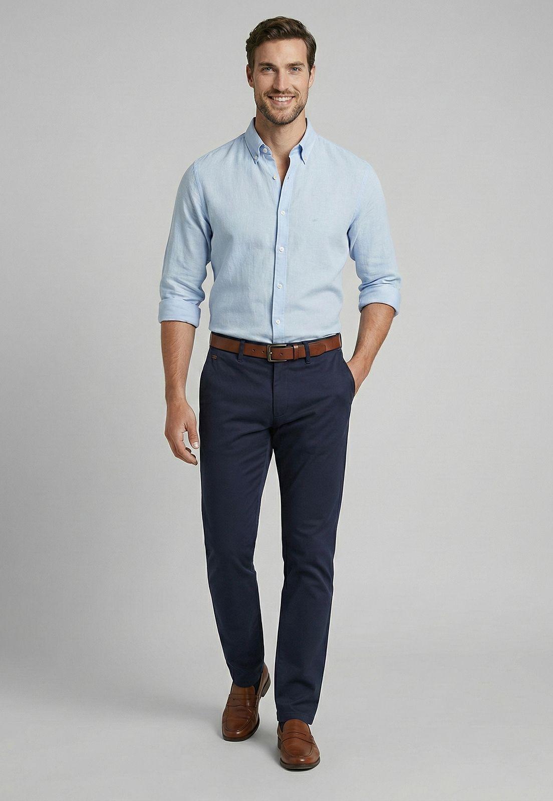 Pantalón Lowell Navy-4