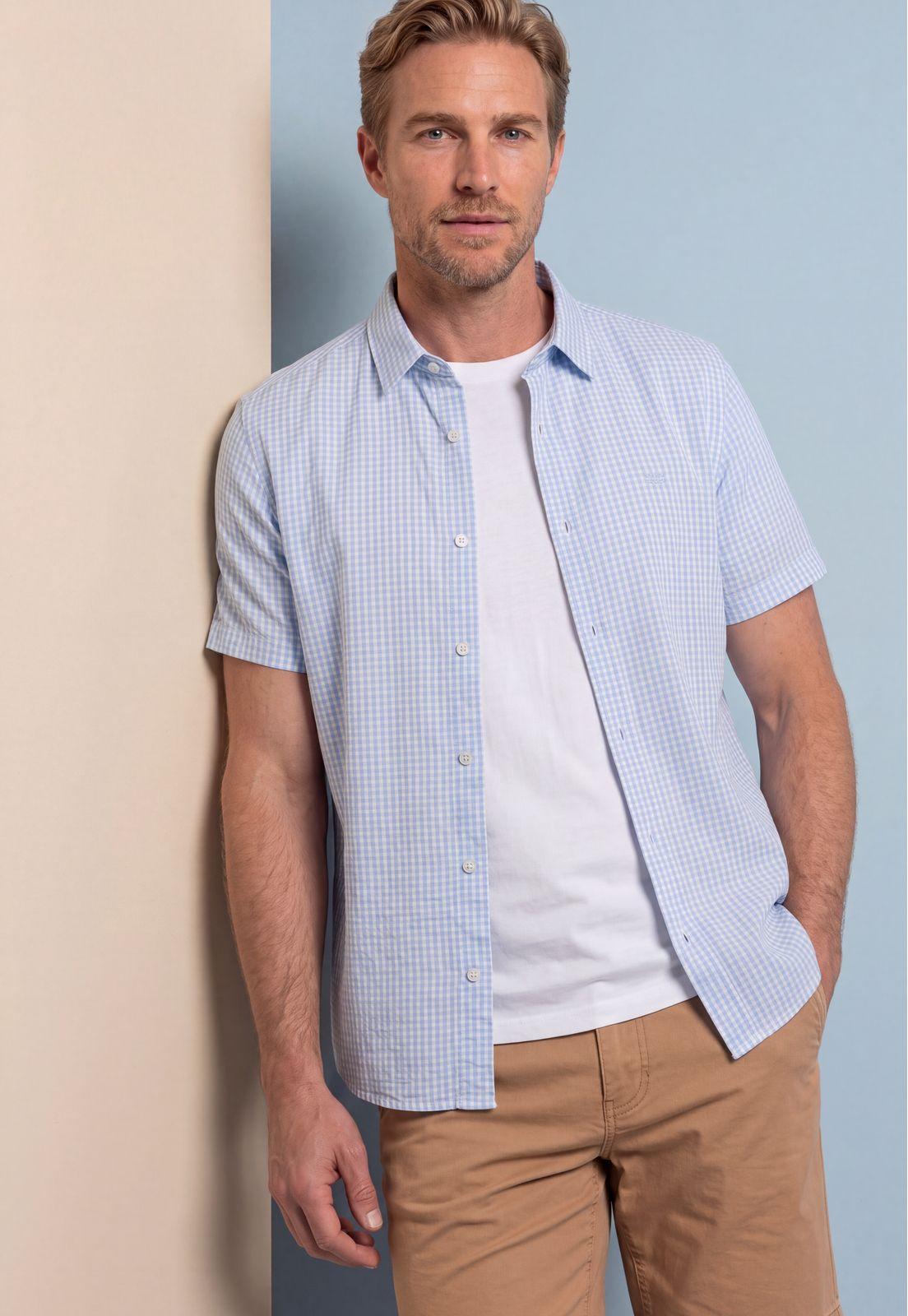 Camisa Saumur Aqua-4