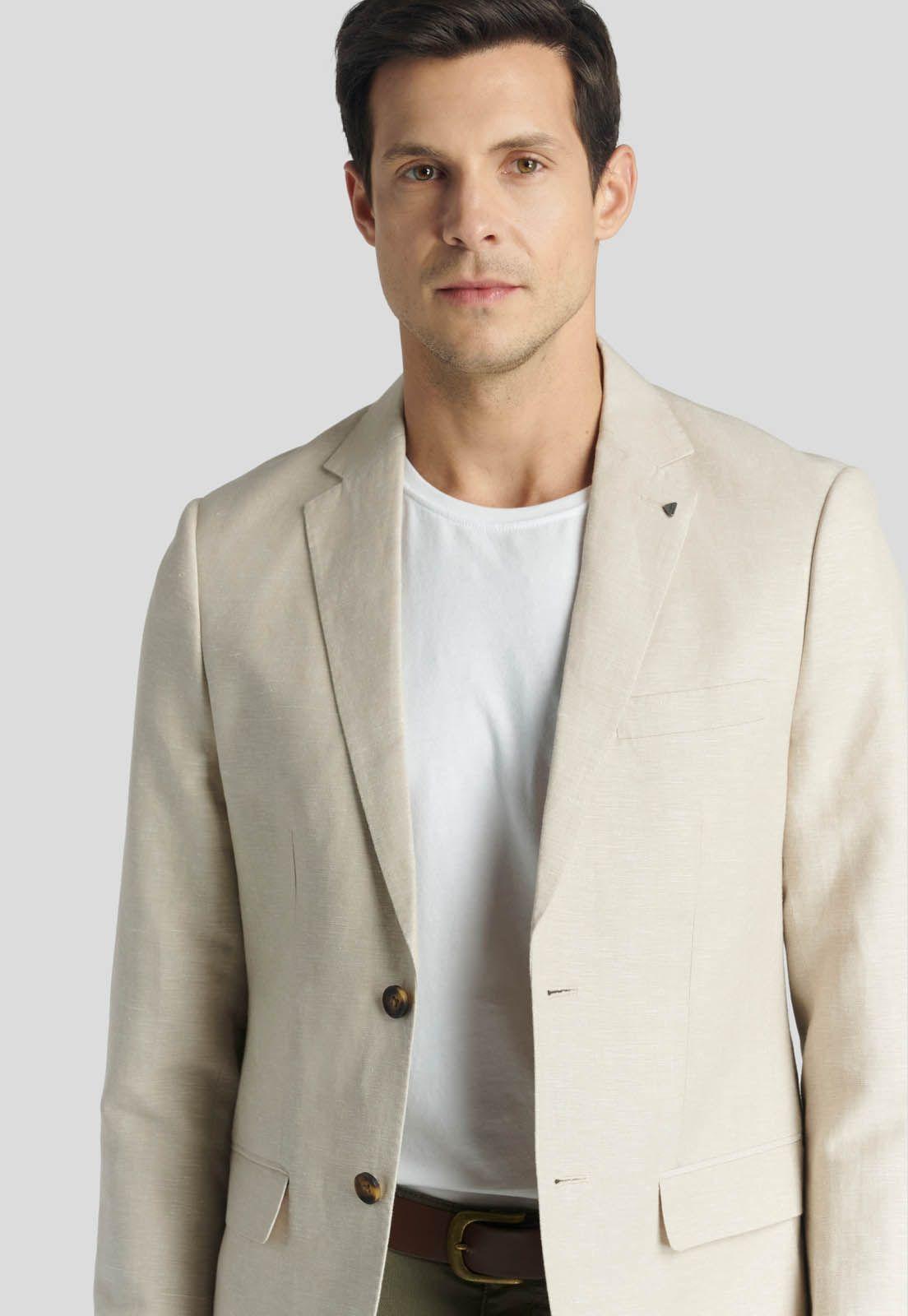 Blazer Prato Heritage Ecru-2